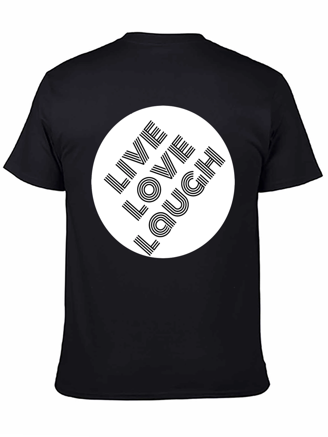 Live Love Laugh Graphic Tee - Stylish Comfort