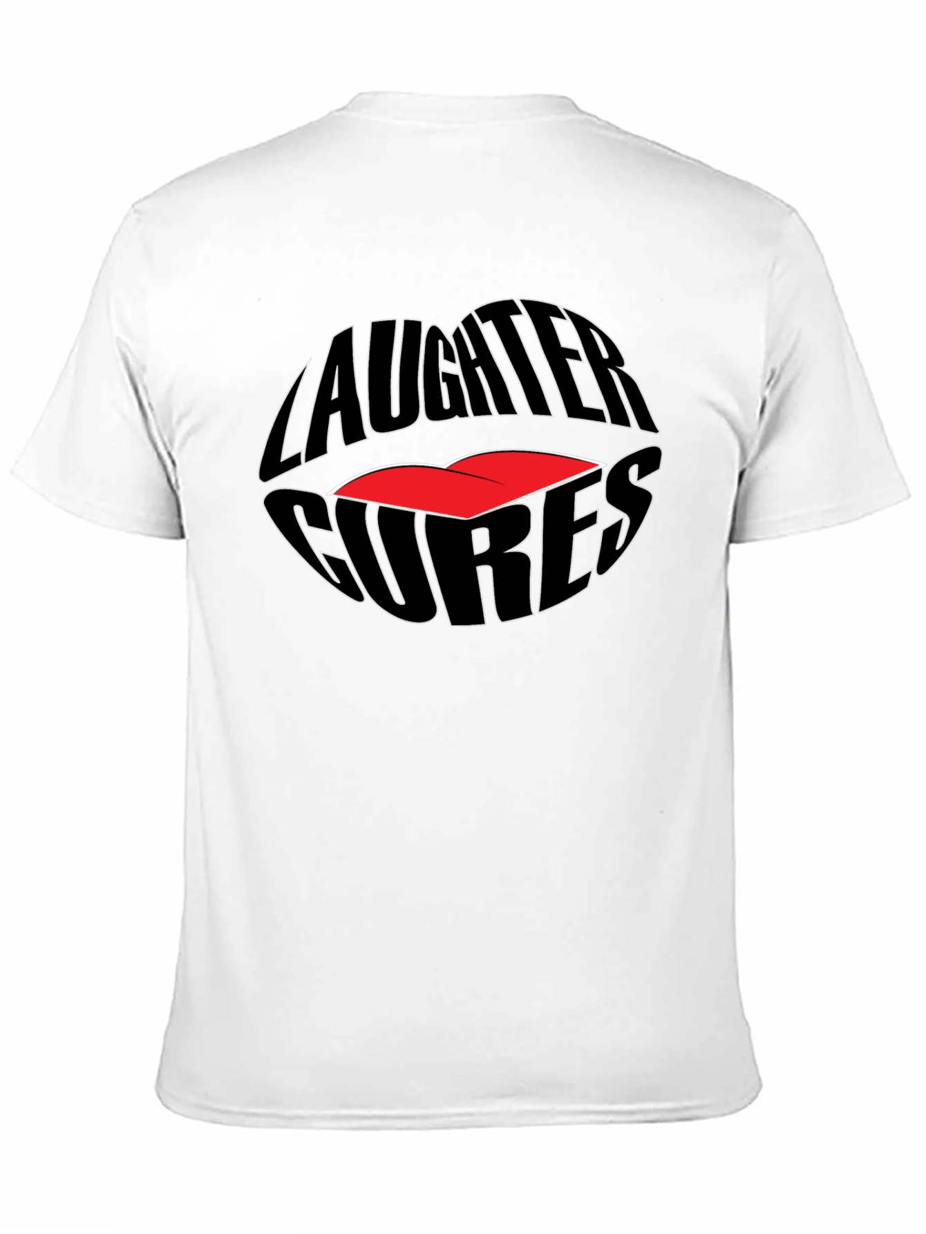 Laughter Cures Graphic Tee - Black