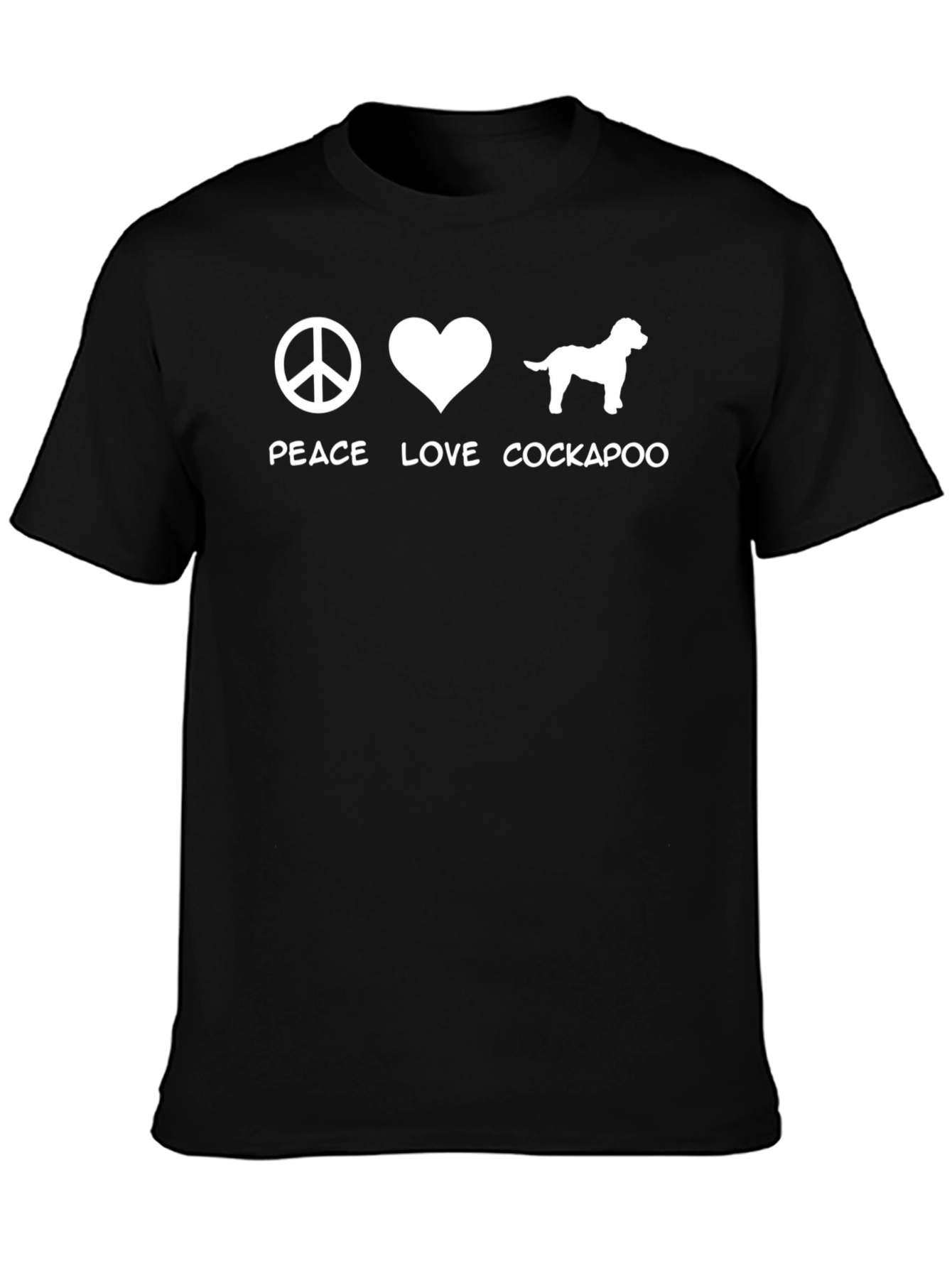 Peace Love Cockapoo T-Shirt