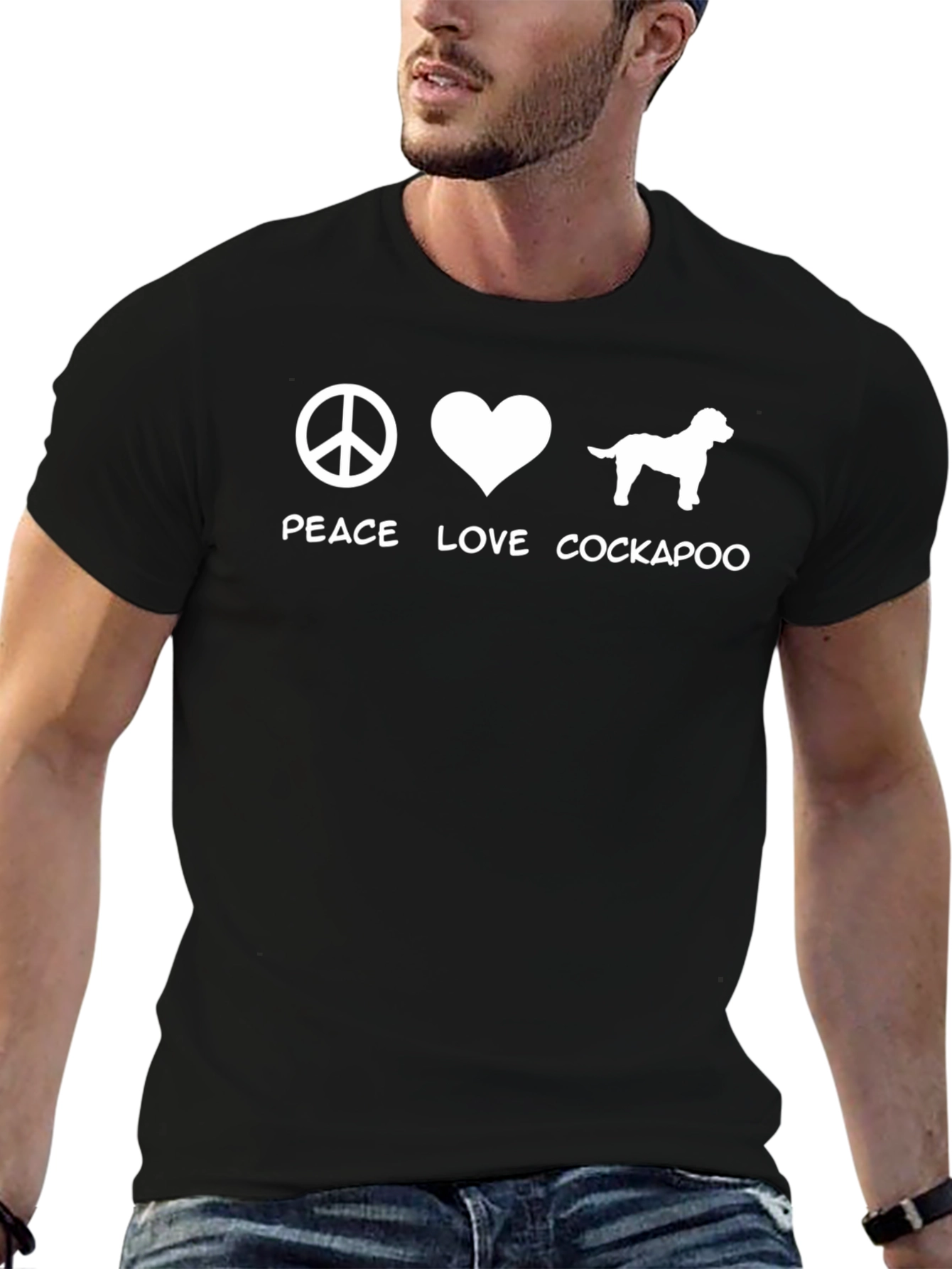 Peace Love Cockapoo T-Shirt
