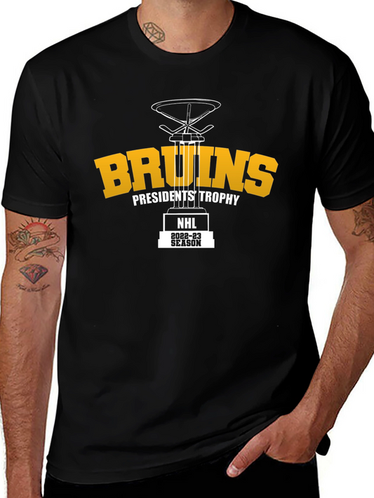 Bruins Presidents Trophy Tee - NHL 2022-23 Season