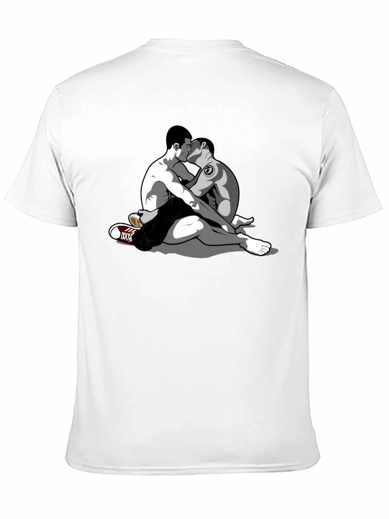 Embrace Tee - Graphic Gay Kiss Design