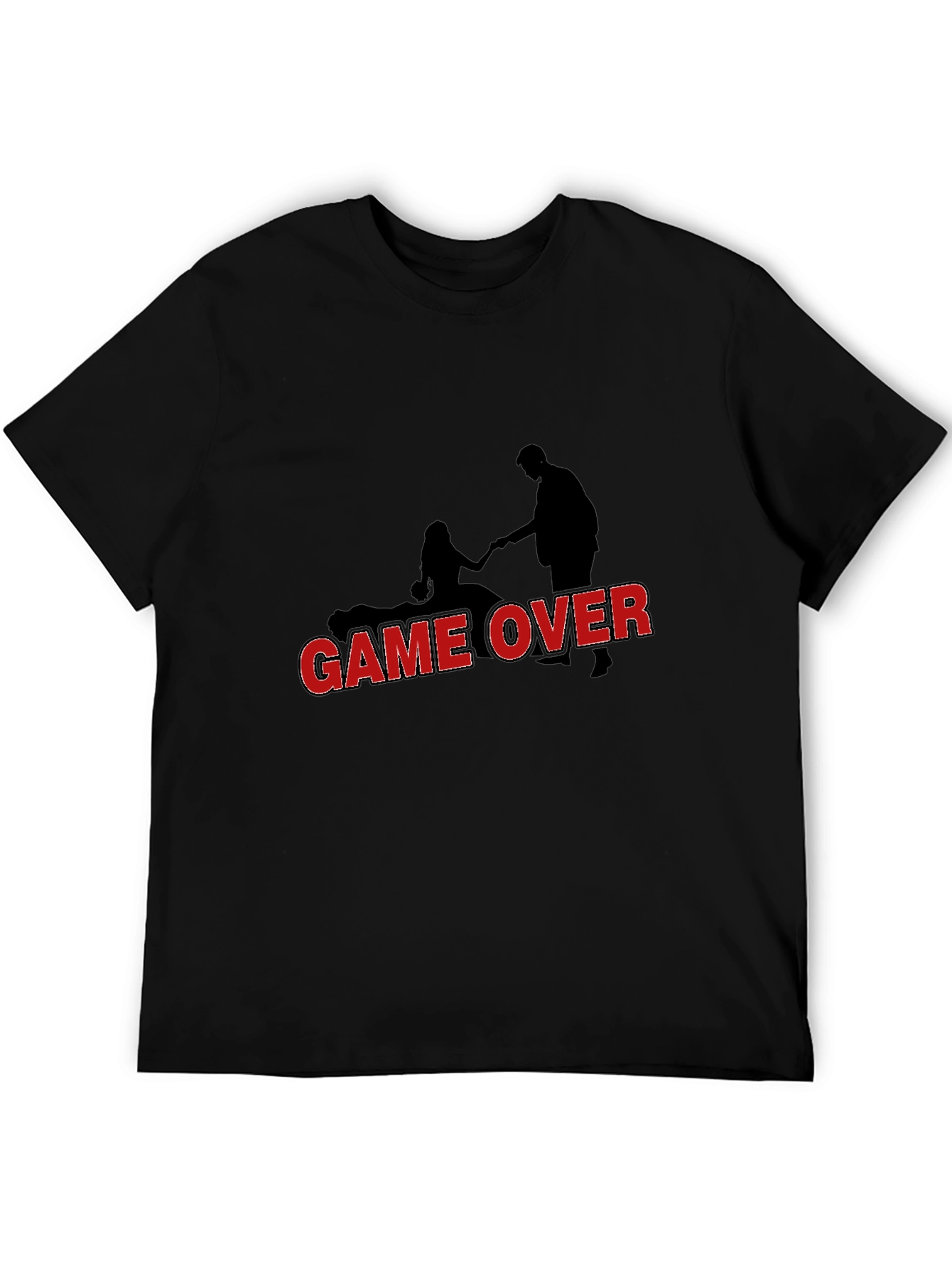 Game Over Marriage Humor Graphic Tee