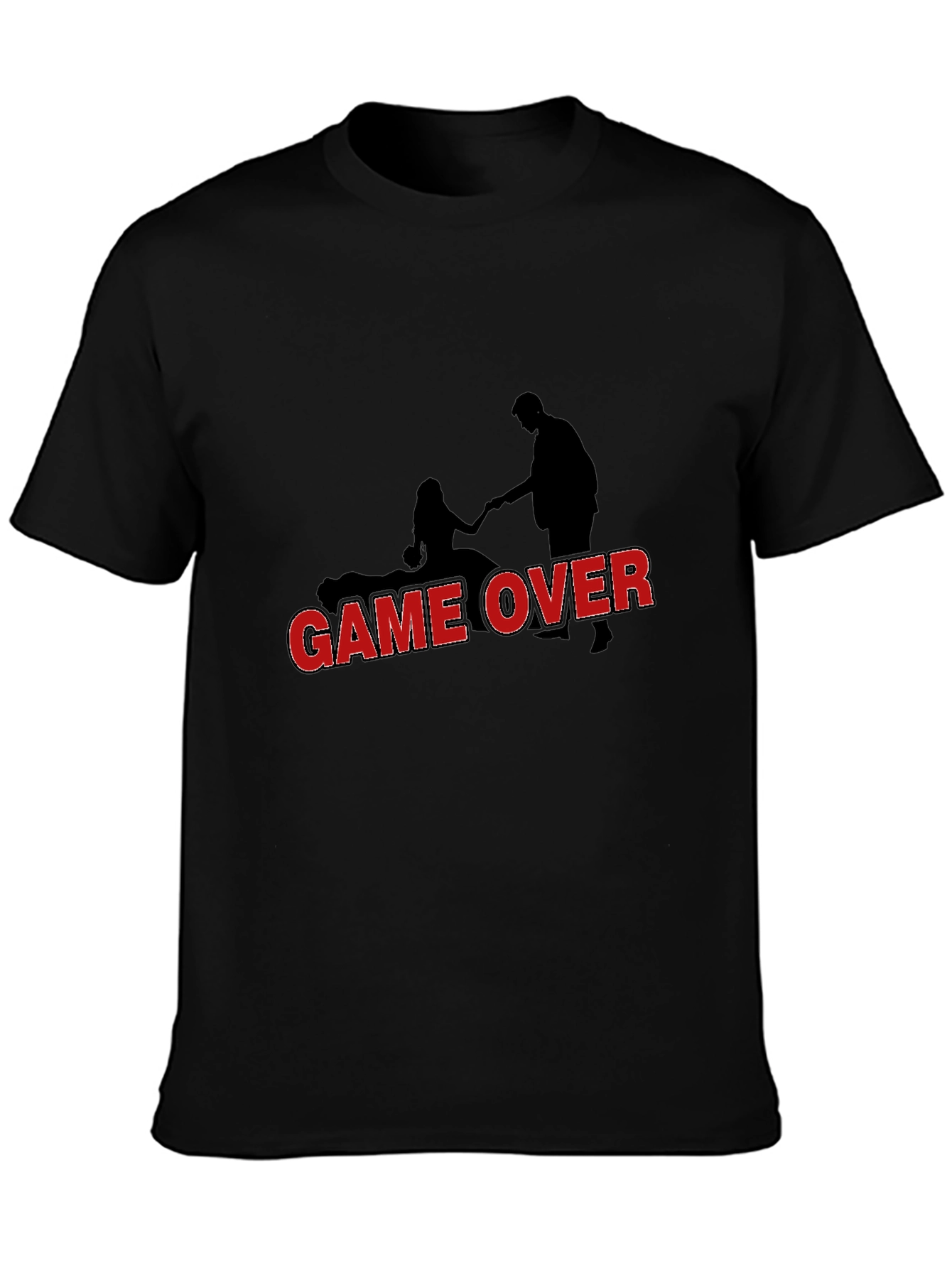Game Over Marriage Humor Graphic Tee