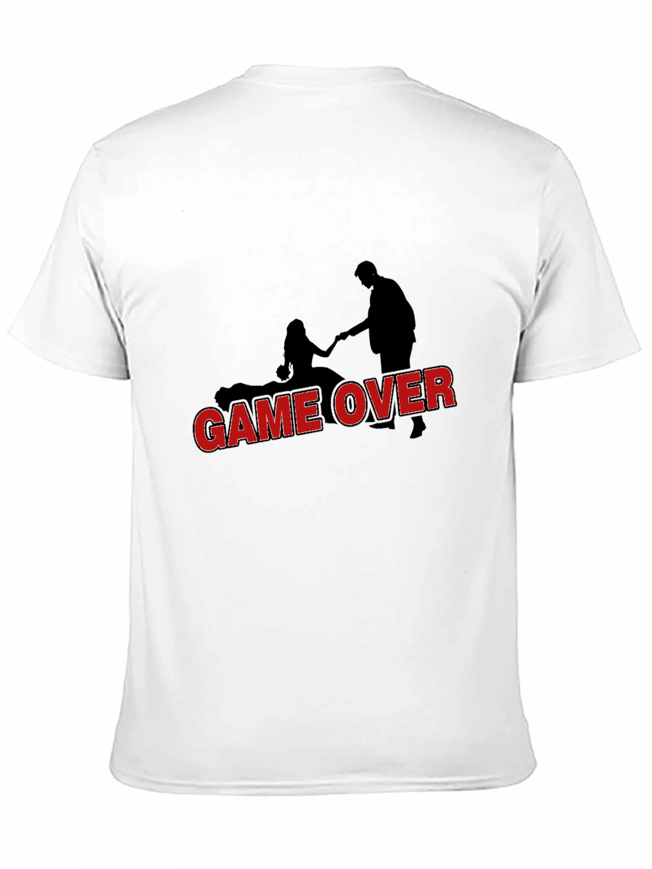 Game Over Marriage Humor Graphic Tee
