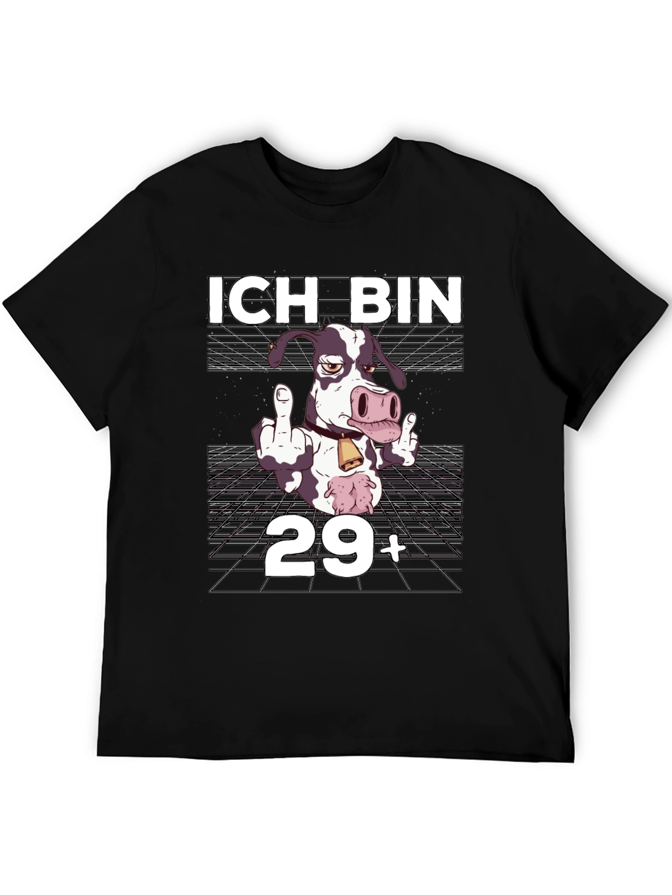 Funny Cow 29+ Birthday T-Shirt
