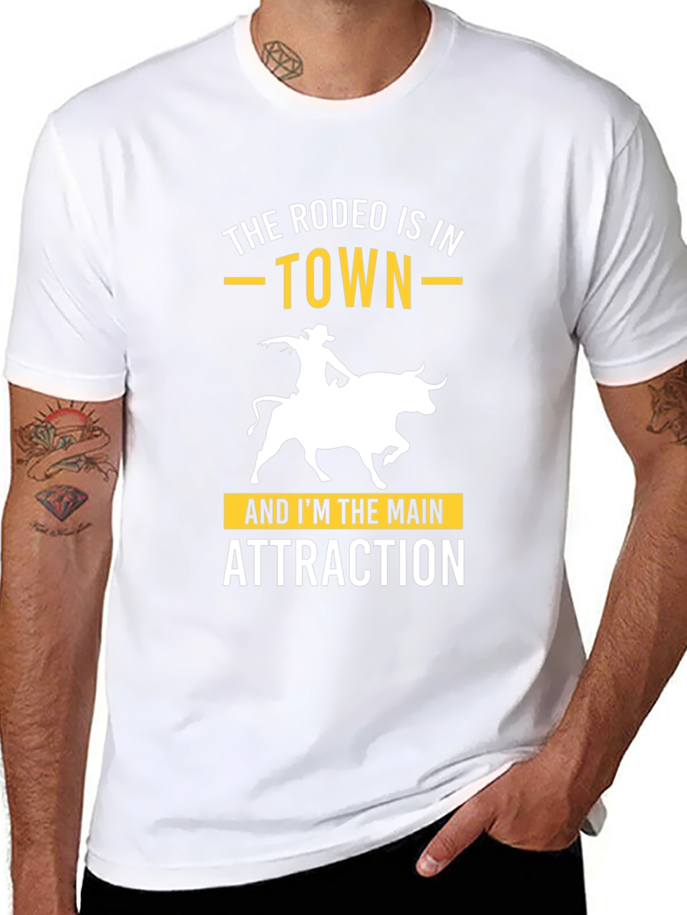 Rodeo Main Attraction Graphic T-Shirt