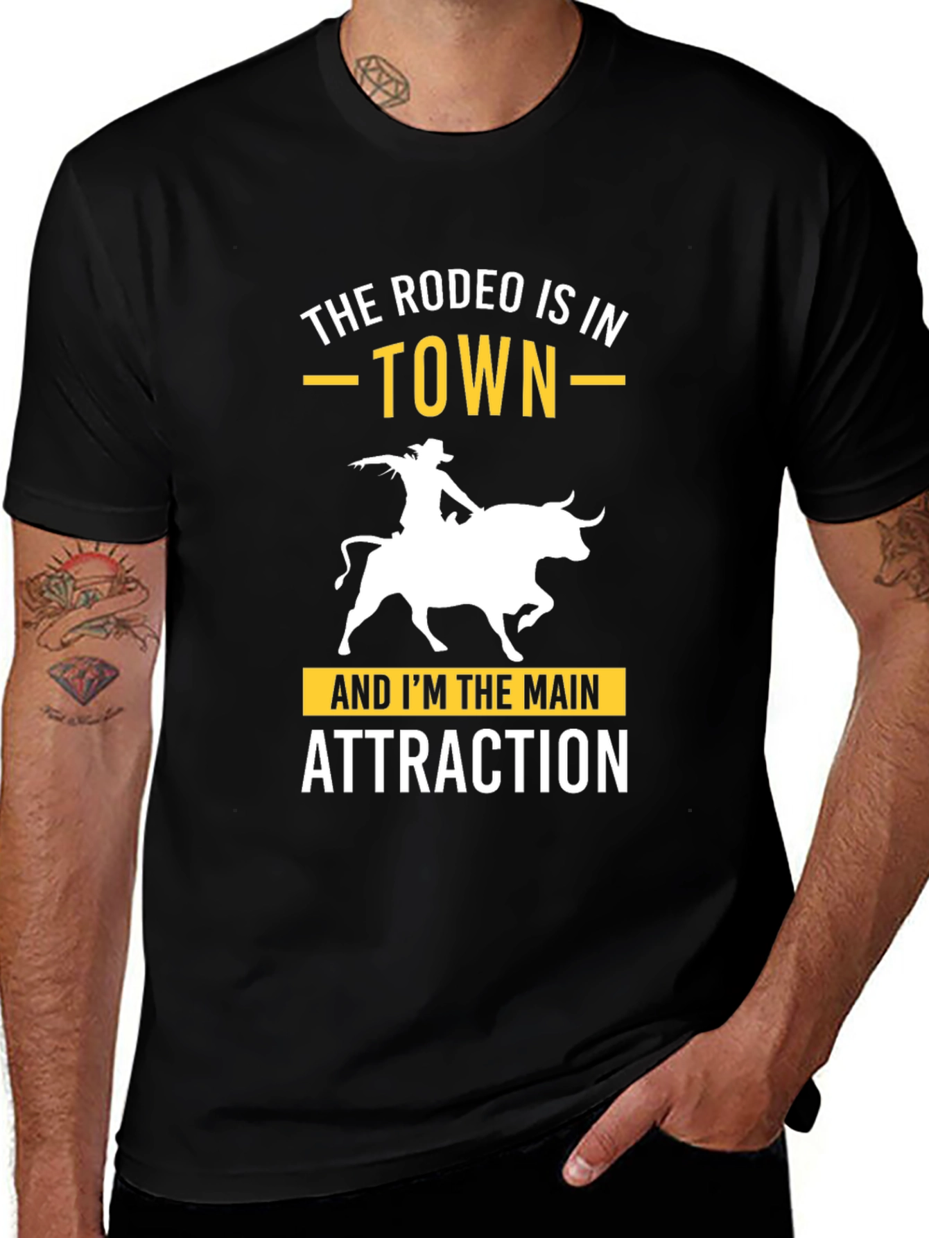 Rodeo Main Attraction Graphic T-Shirt