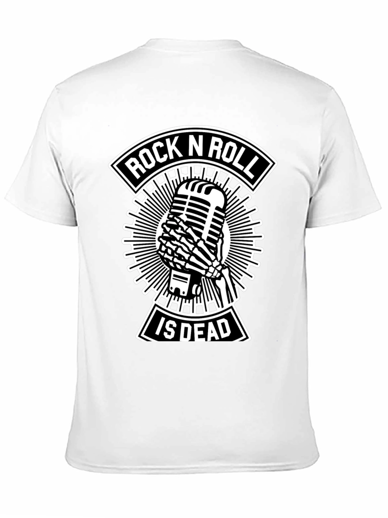 Rock N Roll Is Dead Black T-Shirt