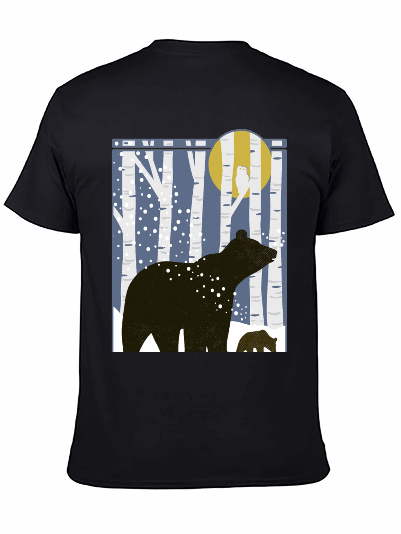 Bear & Cub Forest Graphic Tee