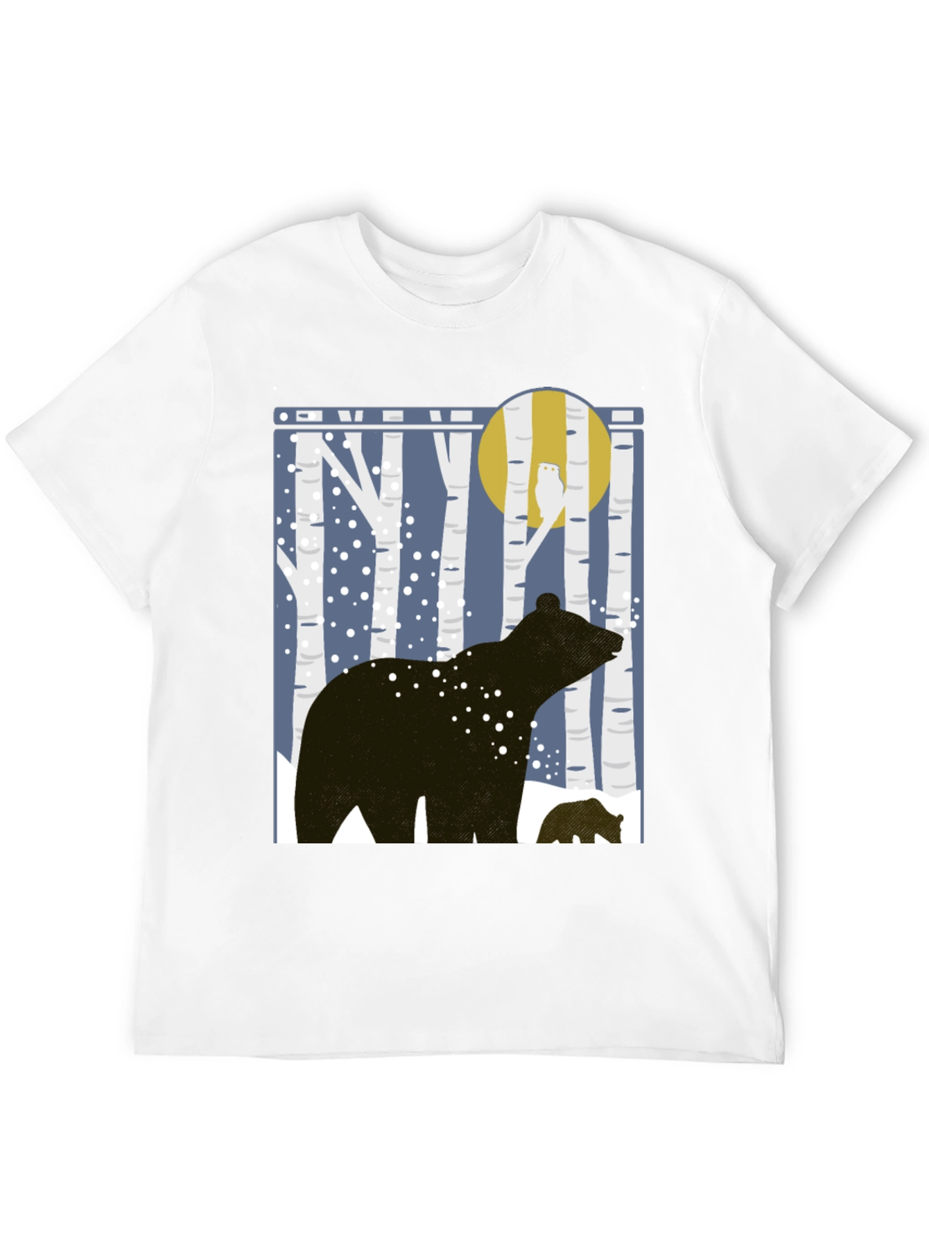 Bear & Cub Forest Graphic Tee
