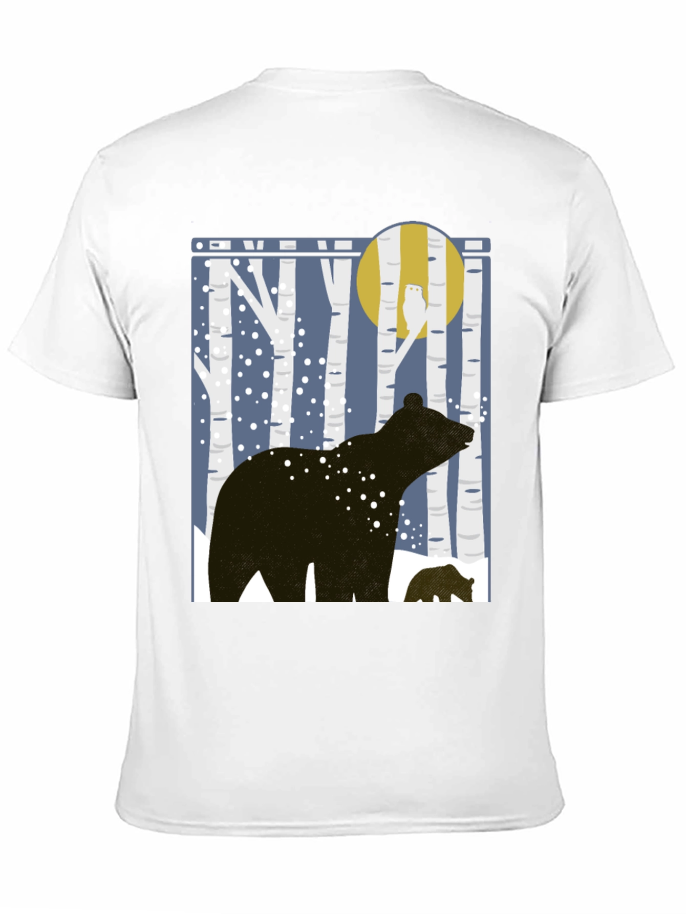Bear & Cub Forest Graphic Tee