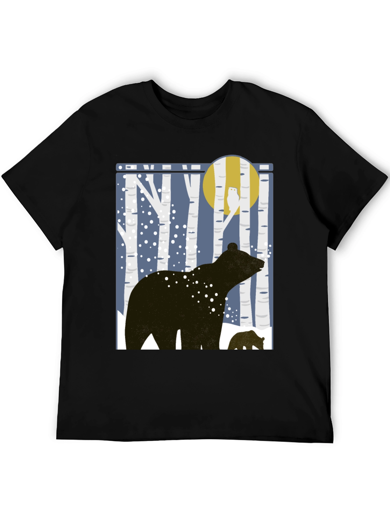 Bear & Cub Forest Graphic Tee