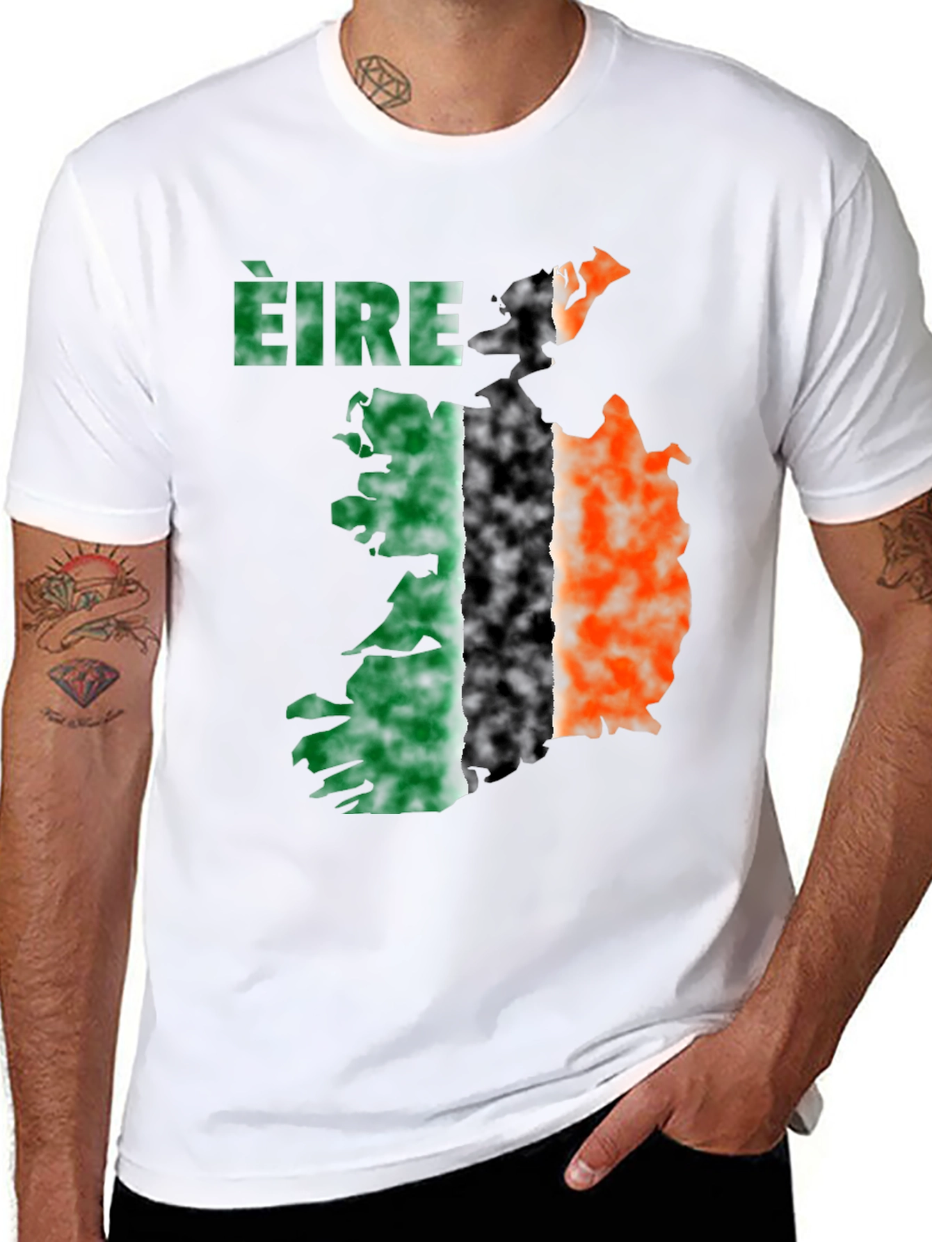 Ireland Pride T-Shirt - Éire Flag Graphic Tee