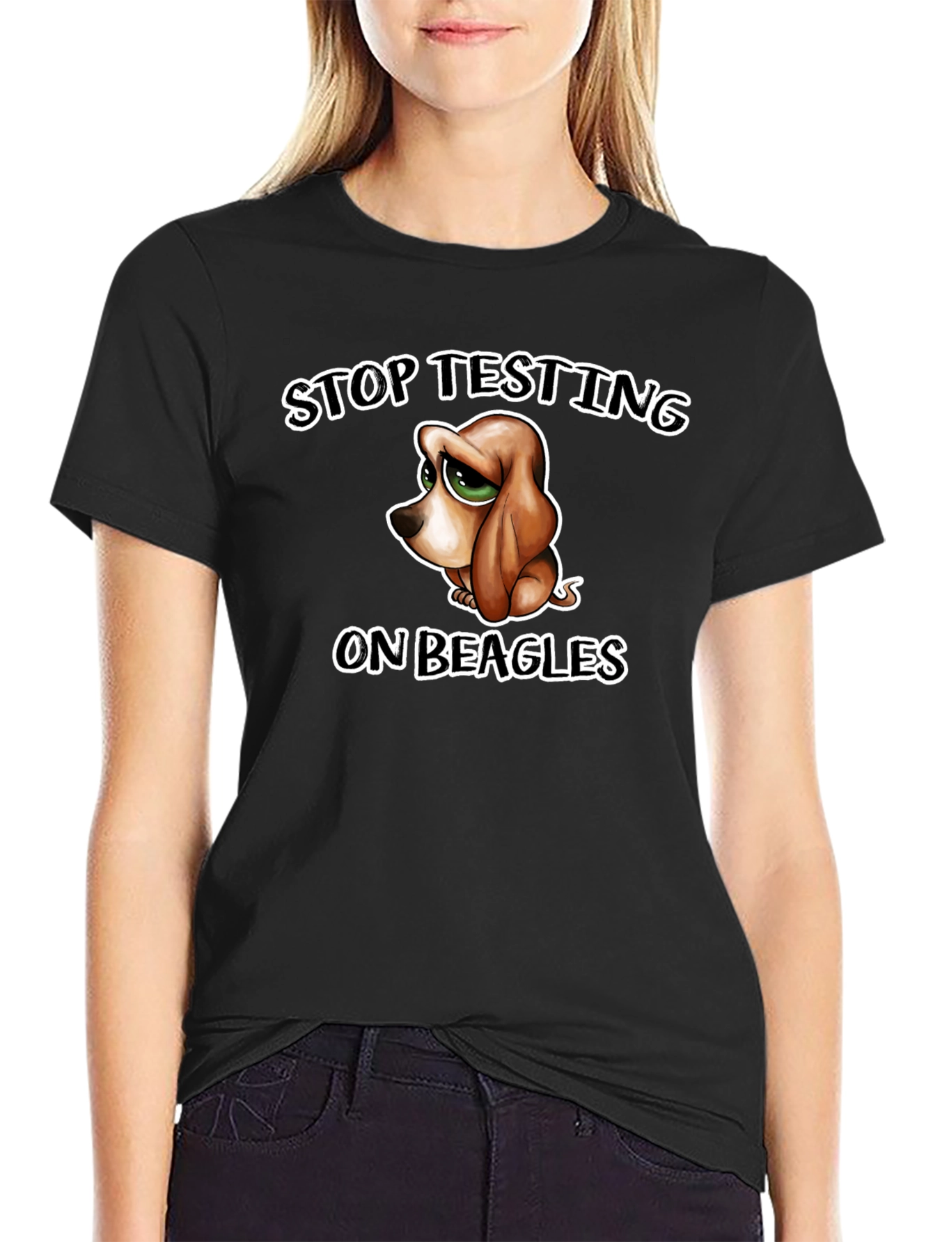 Stop Testing On Beagles T-Shirt