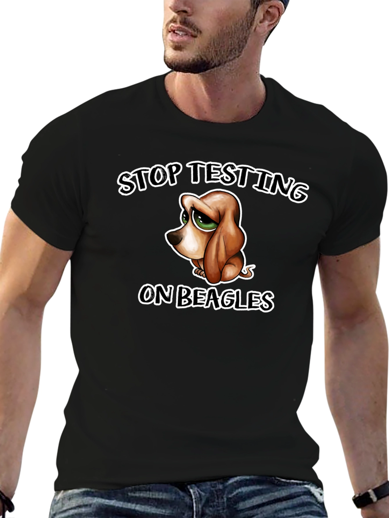 Stop Testing On Beagles T-Shirt