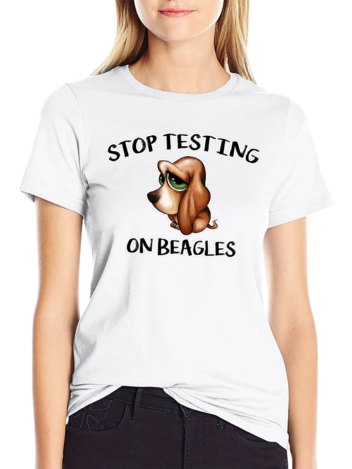 Stop Testing On Beagles T-Shirt