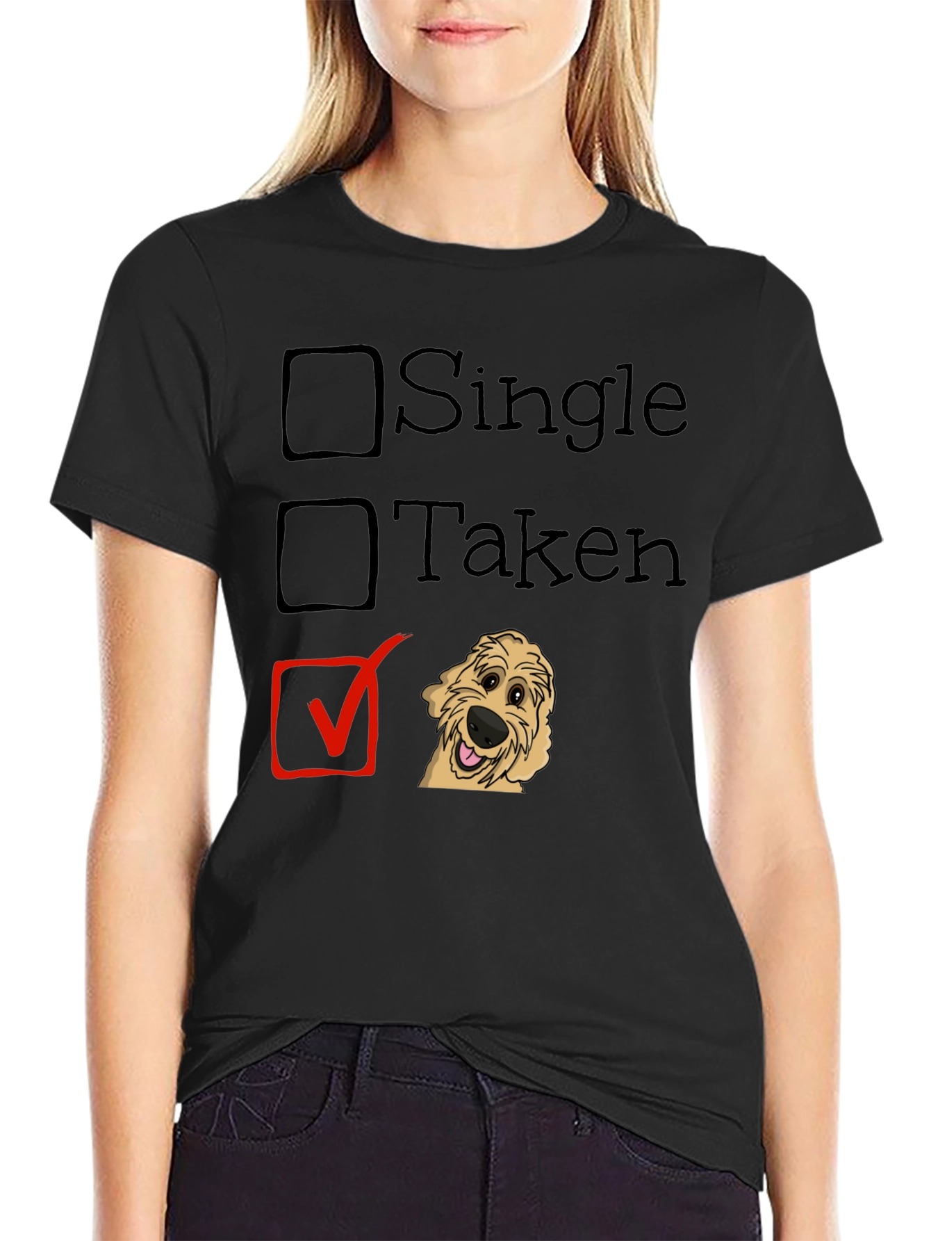 Dog Lover T-Shirt: Taken by a Doodle!