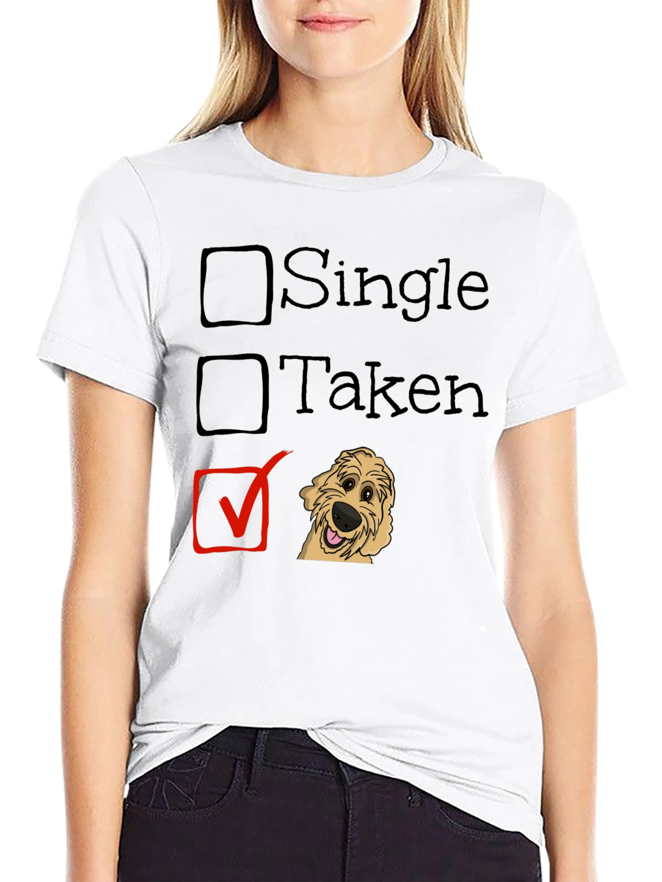 Dog Lover T-Shirt: Taken by a Doodle!