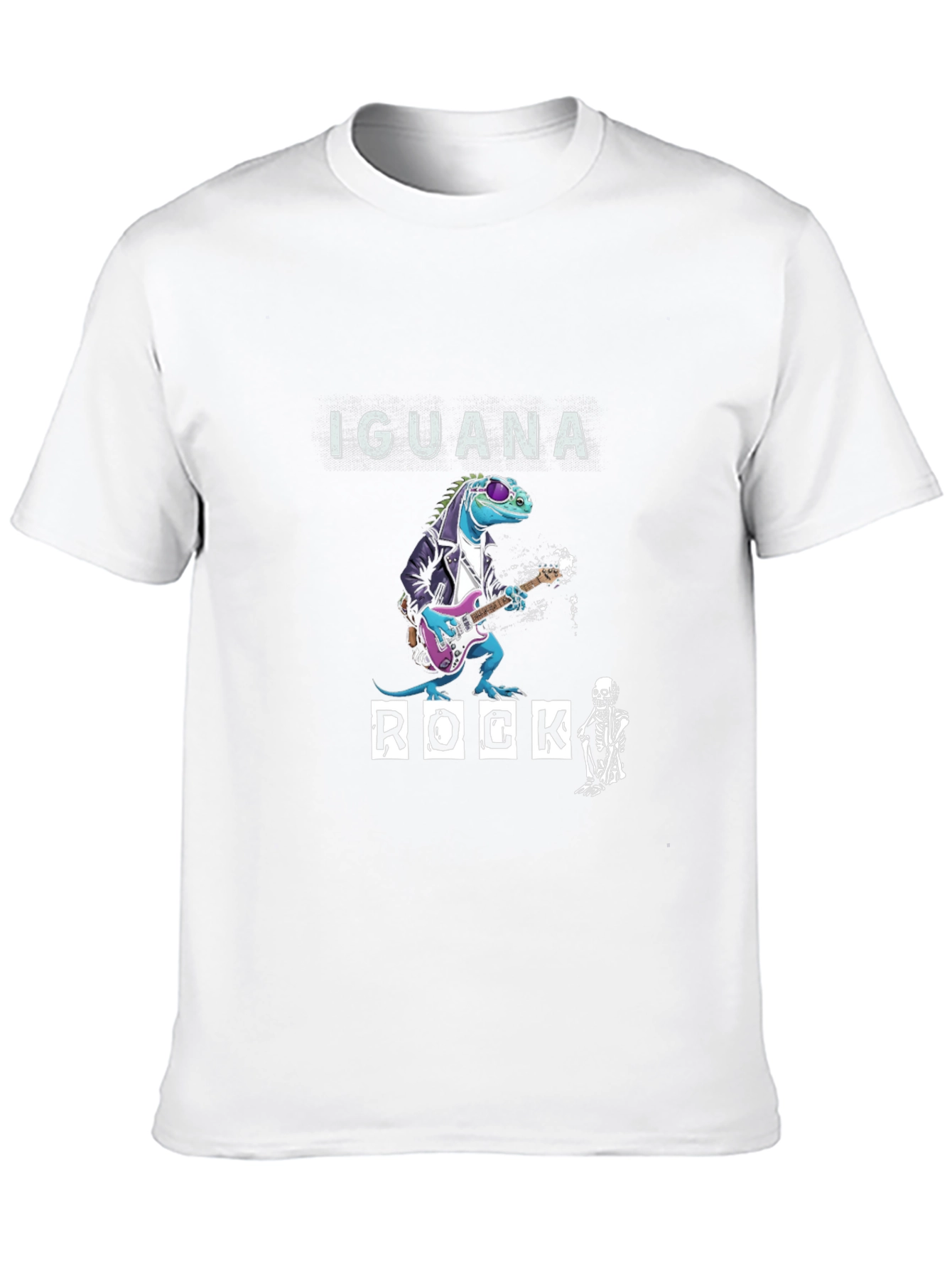 Iguana Rock T-Shirt - Cool Graphic Tee