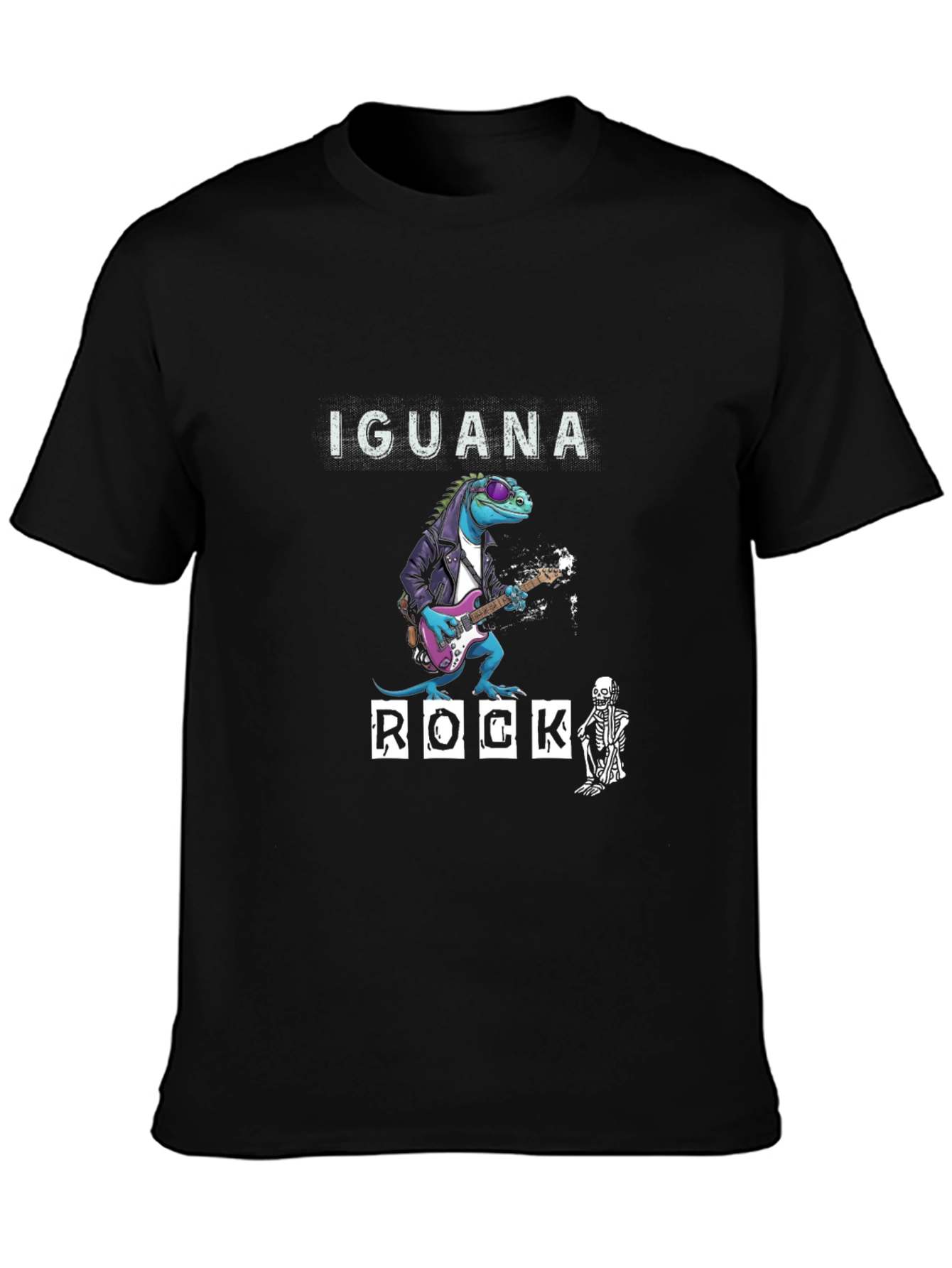 Iguana Rock T-Shirt - Cool Graphic Tee