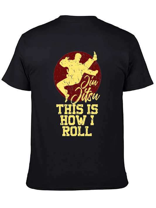 Jiu Jitsu This Is How I Roll Graphic Tee