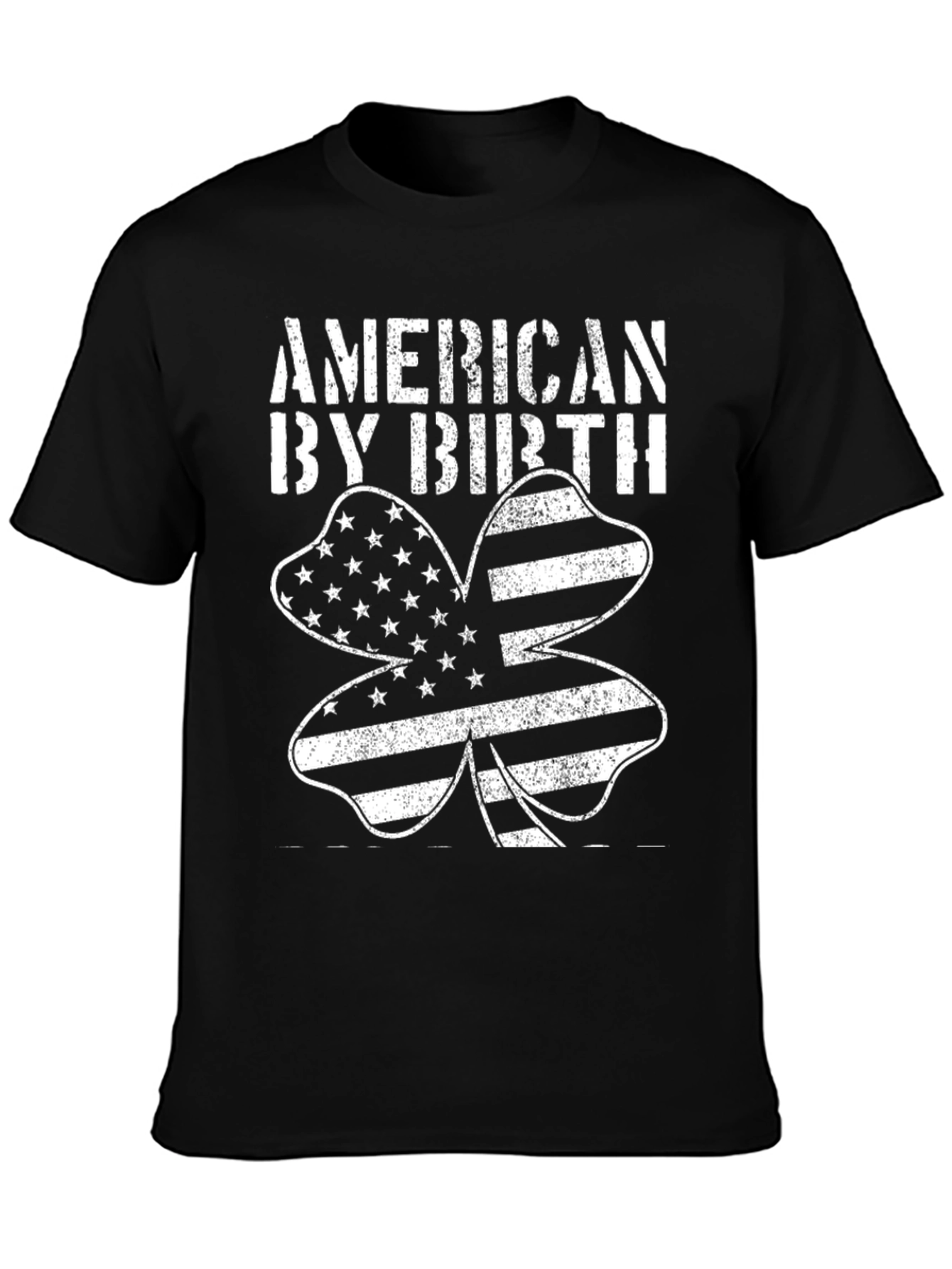 American By Birth Clover Graphic Tee