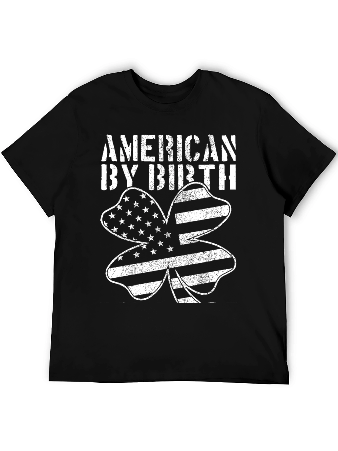 American By Birth Clover Graphic Tee