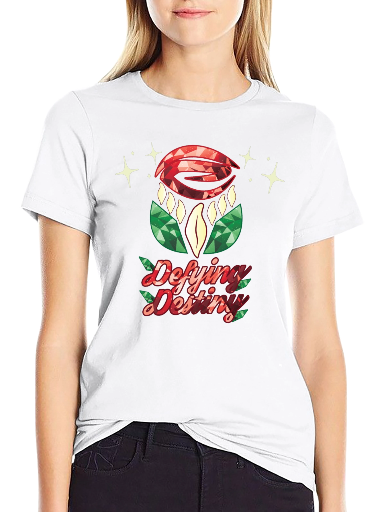 Defying Destiny Graphic T-Shirt - Stylish & Unique Design