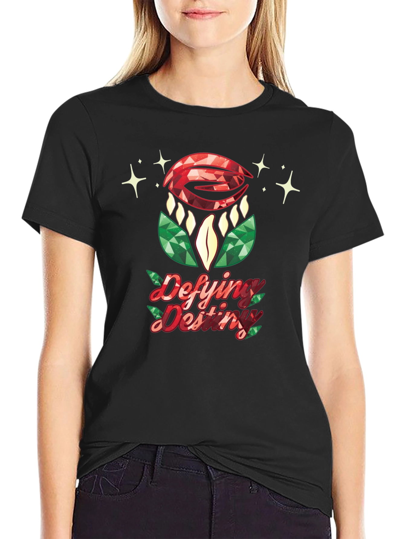 Defying Destiny Graphic T-Shirt - Stylish & Unique Design