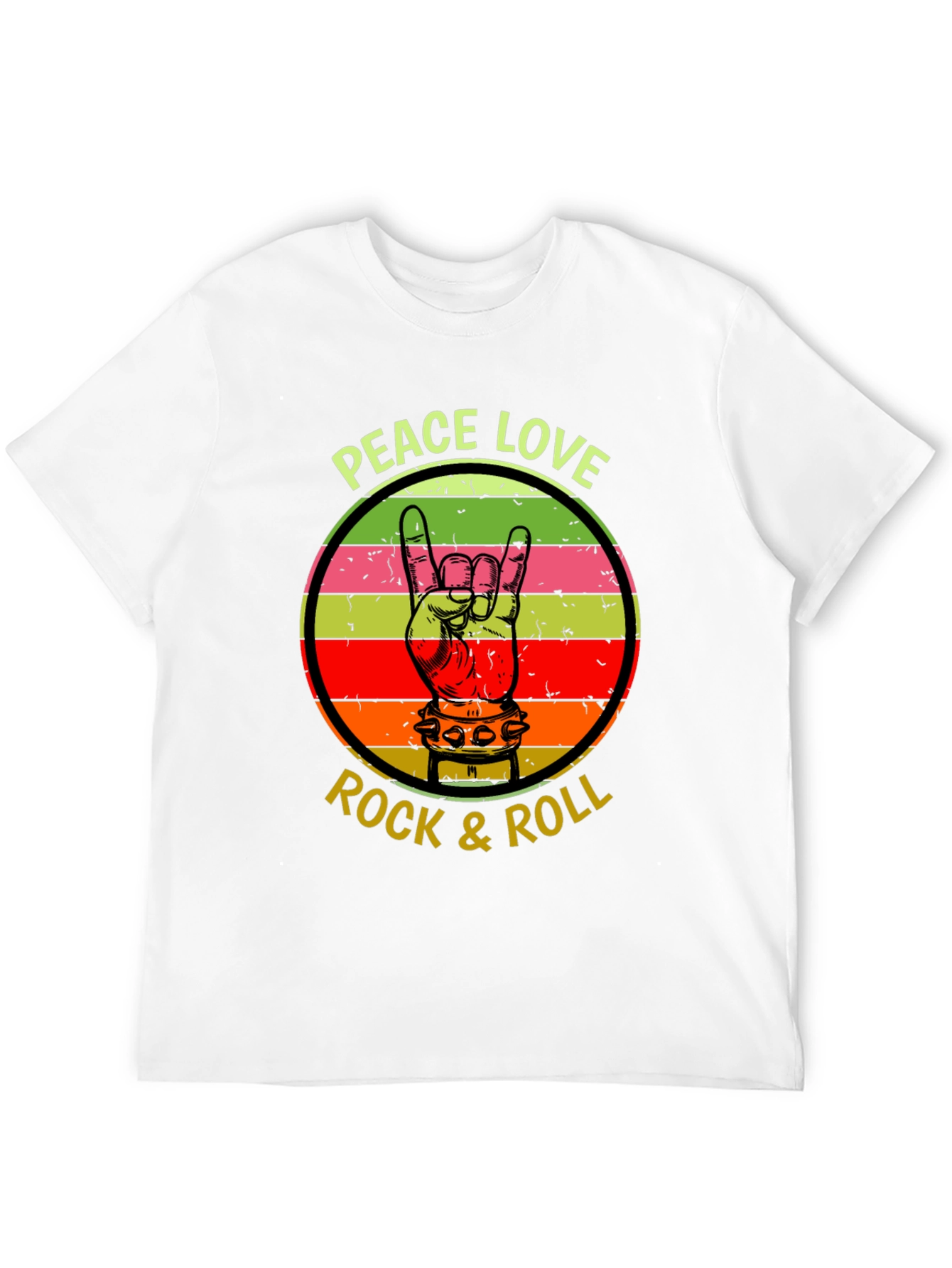 Peace Love Rock & Roll T-Shirt