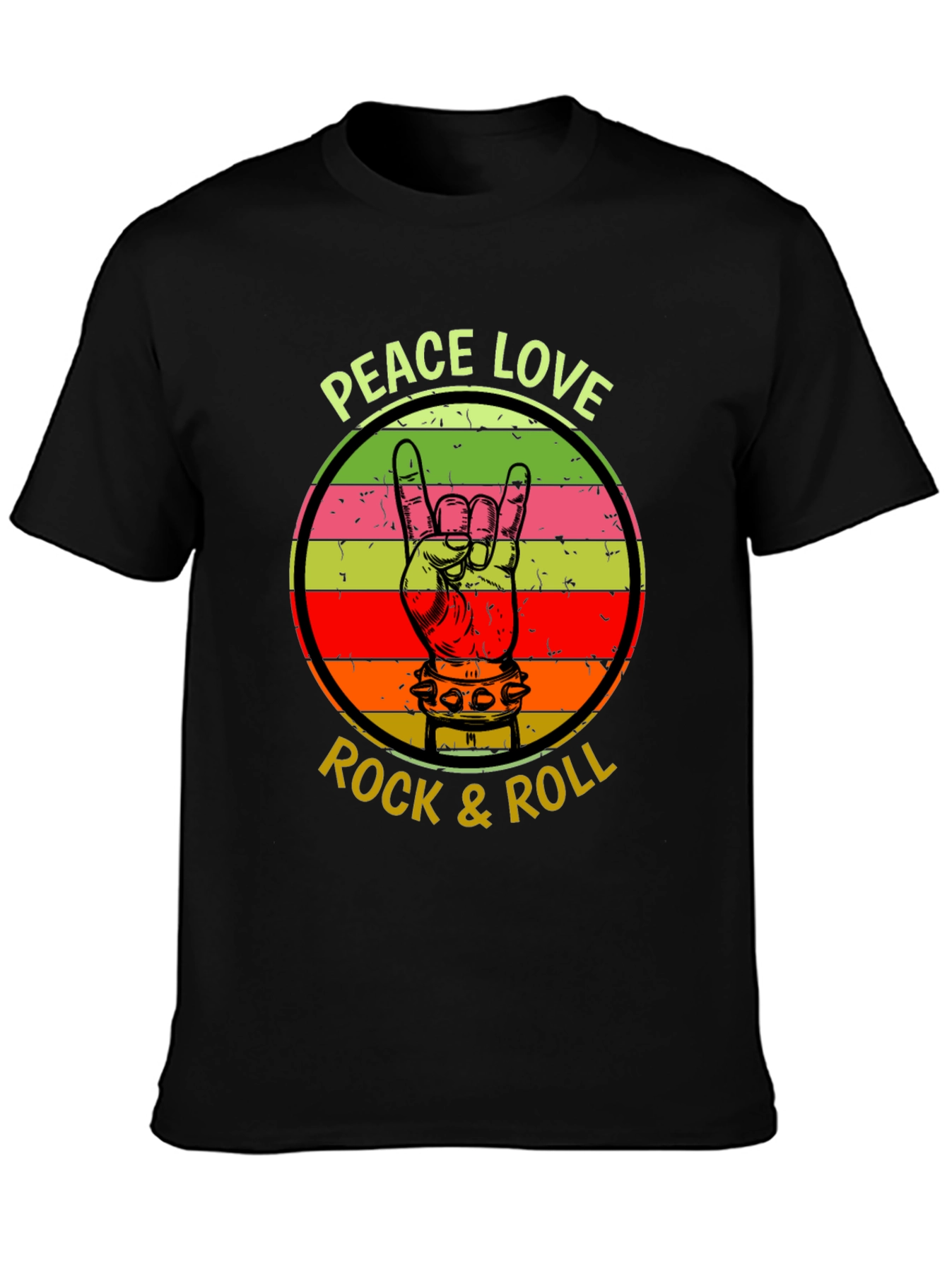 Peace Love Rock & Roll T-Shirt