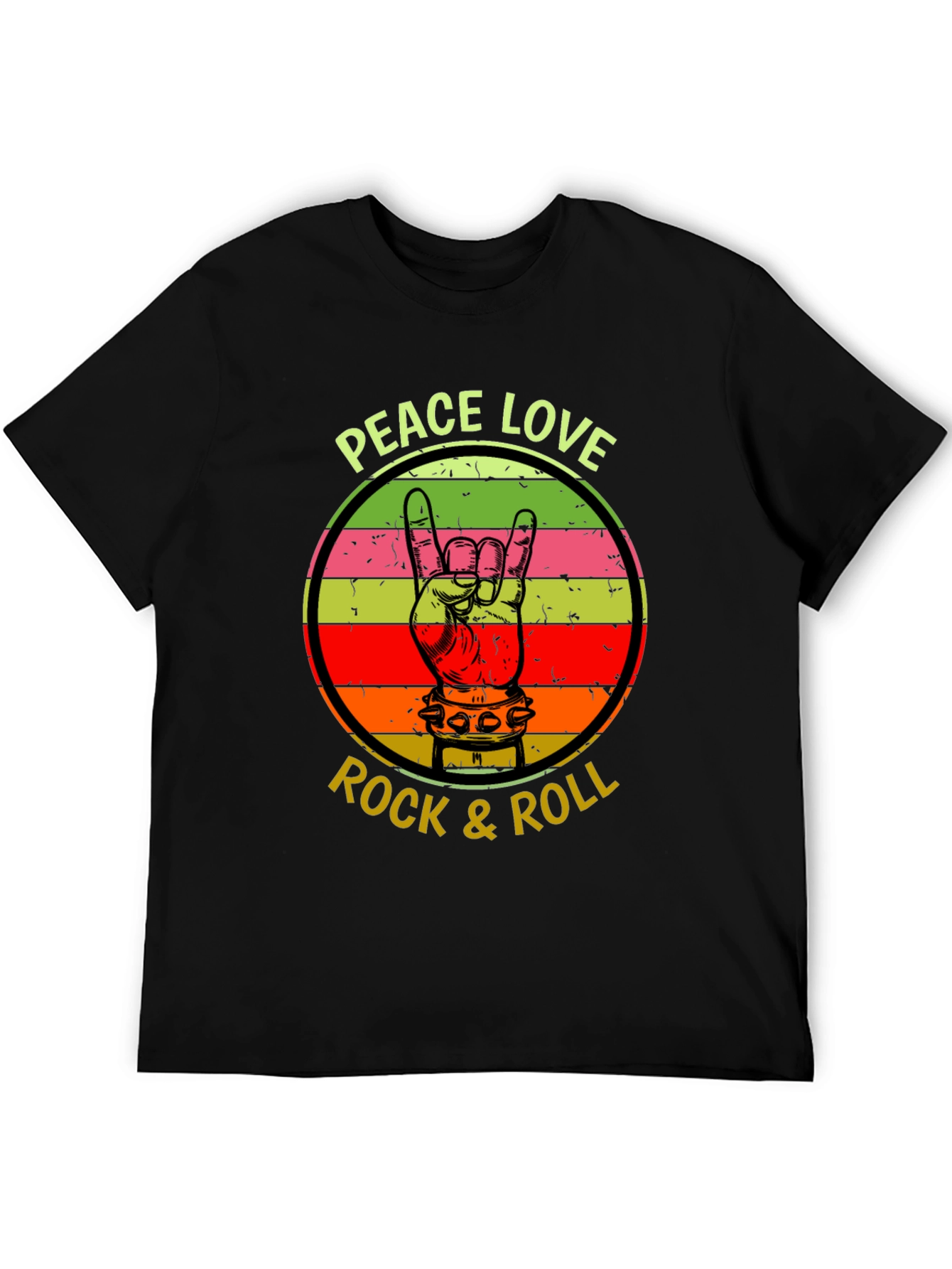 Peace Love Rock & Roll T-Shirt