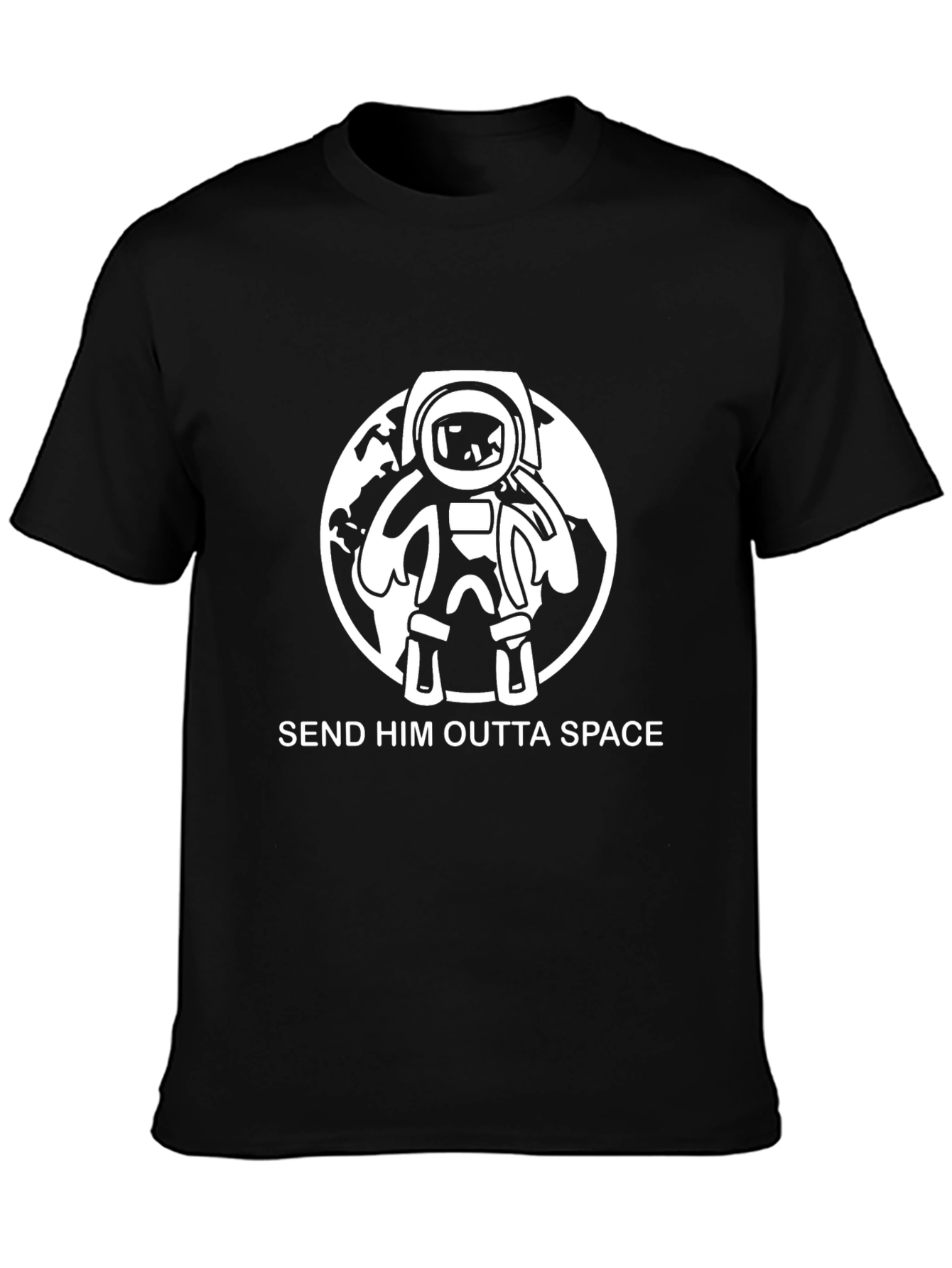 Send Him Outta Space Graphic Tee