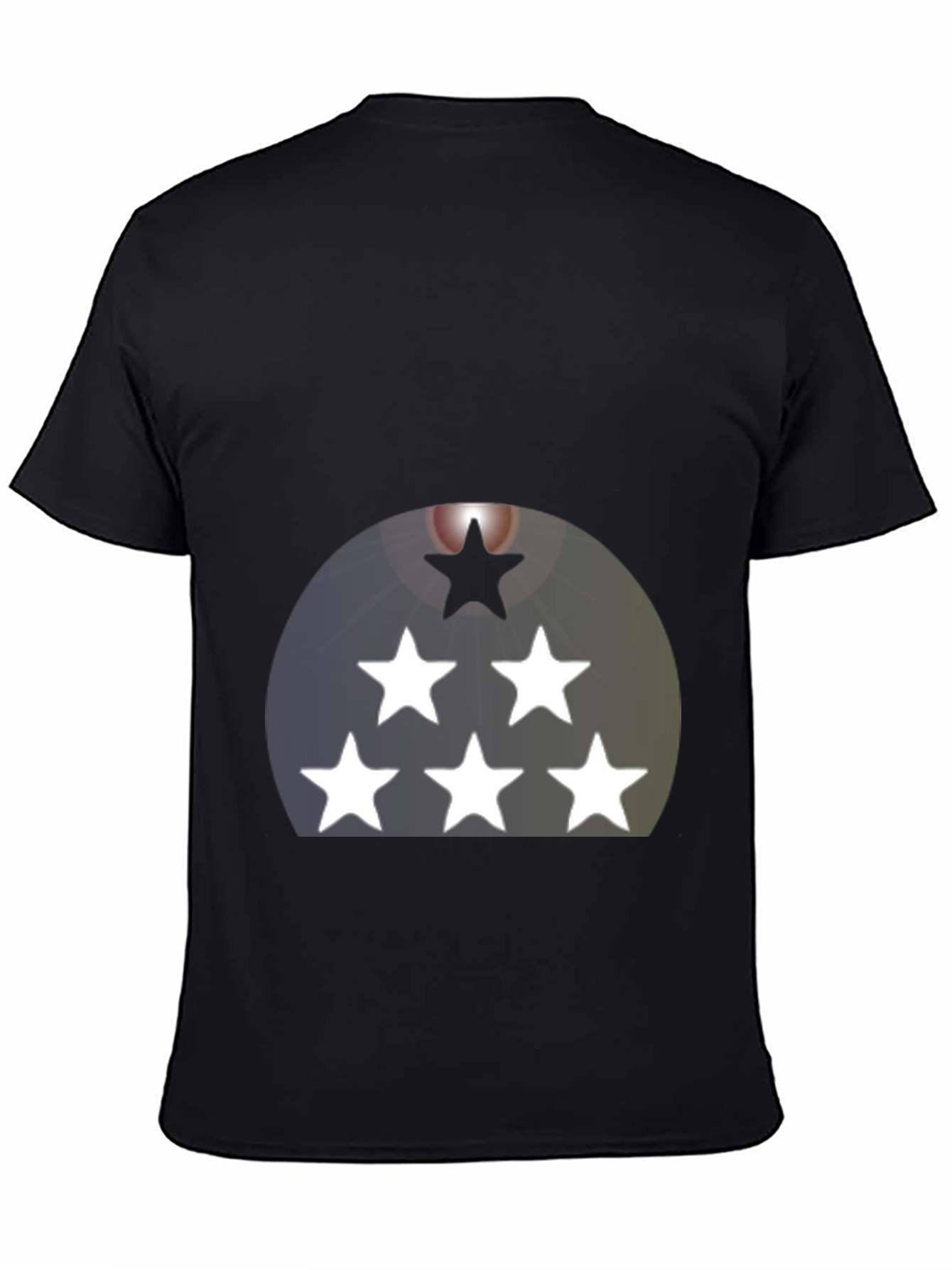 Star Graphic Black T-Shirt - Casual Style