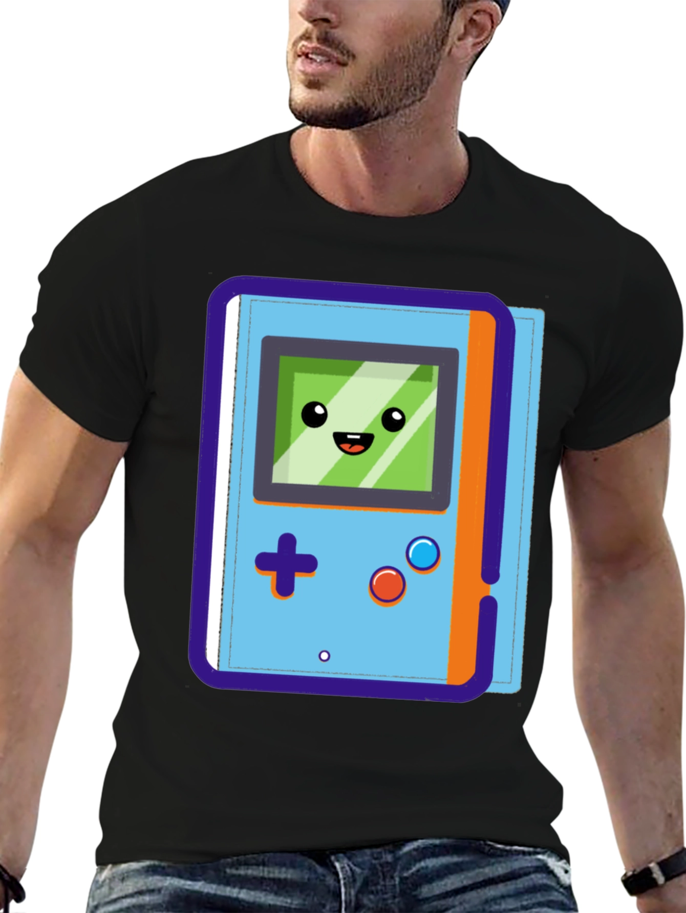 Retro Game Console Graphic T-Shirt