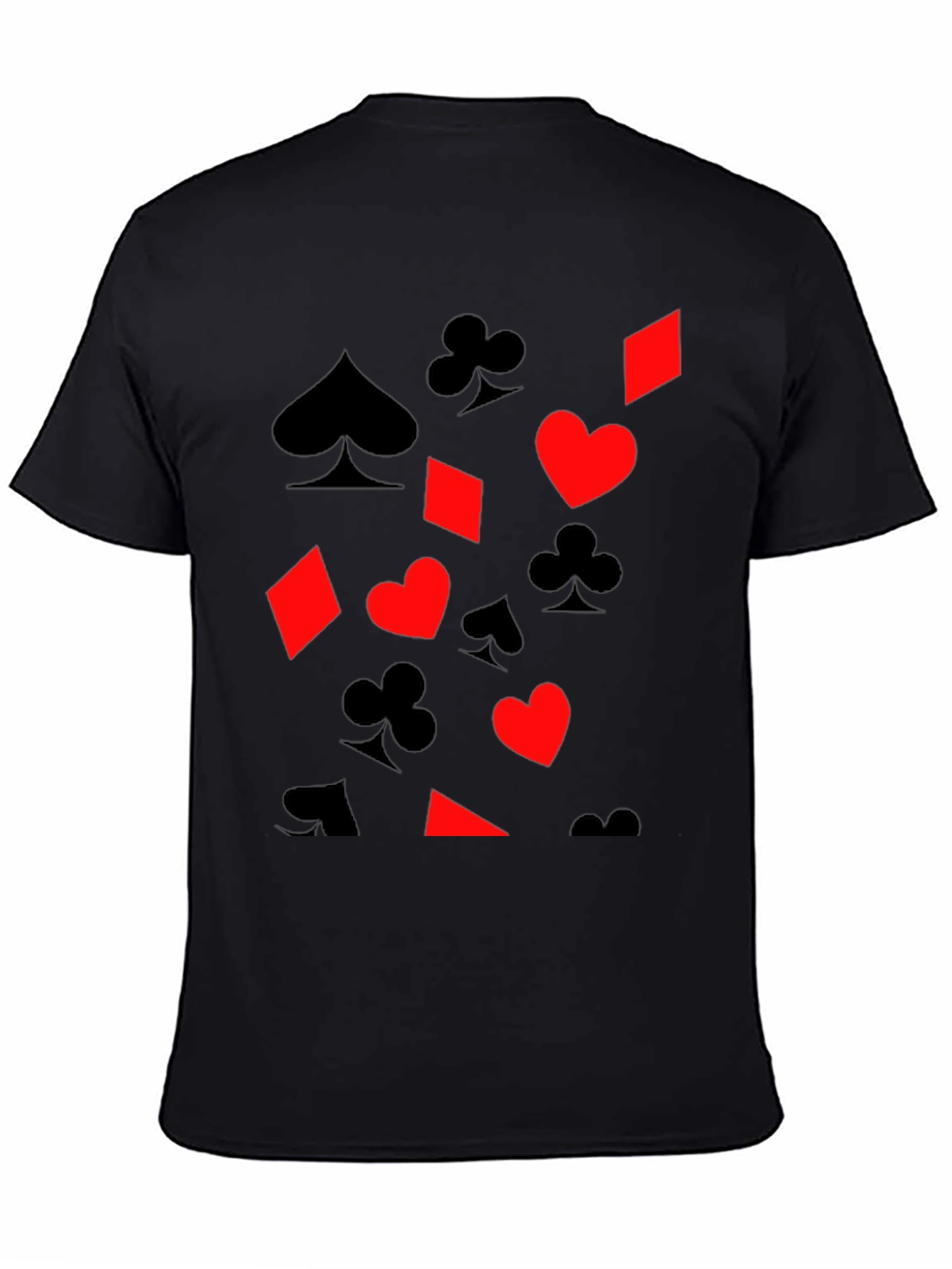 Playing Card Suit Graphic Tee