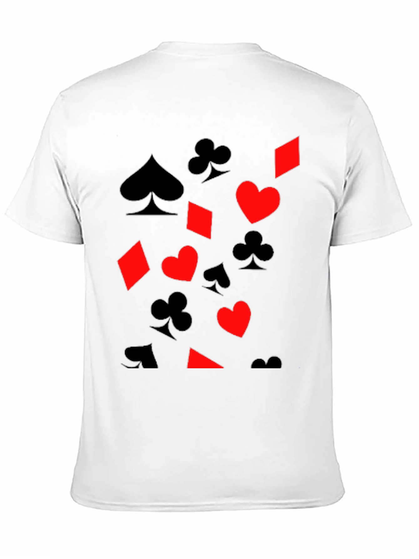 Playing Card Suit Graphic Tee