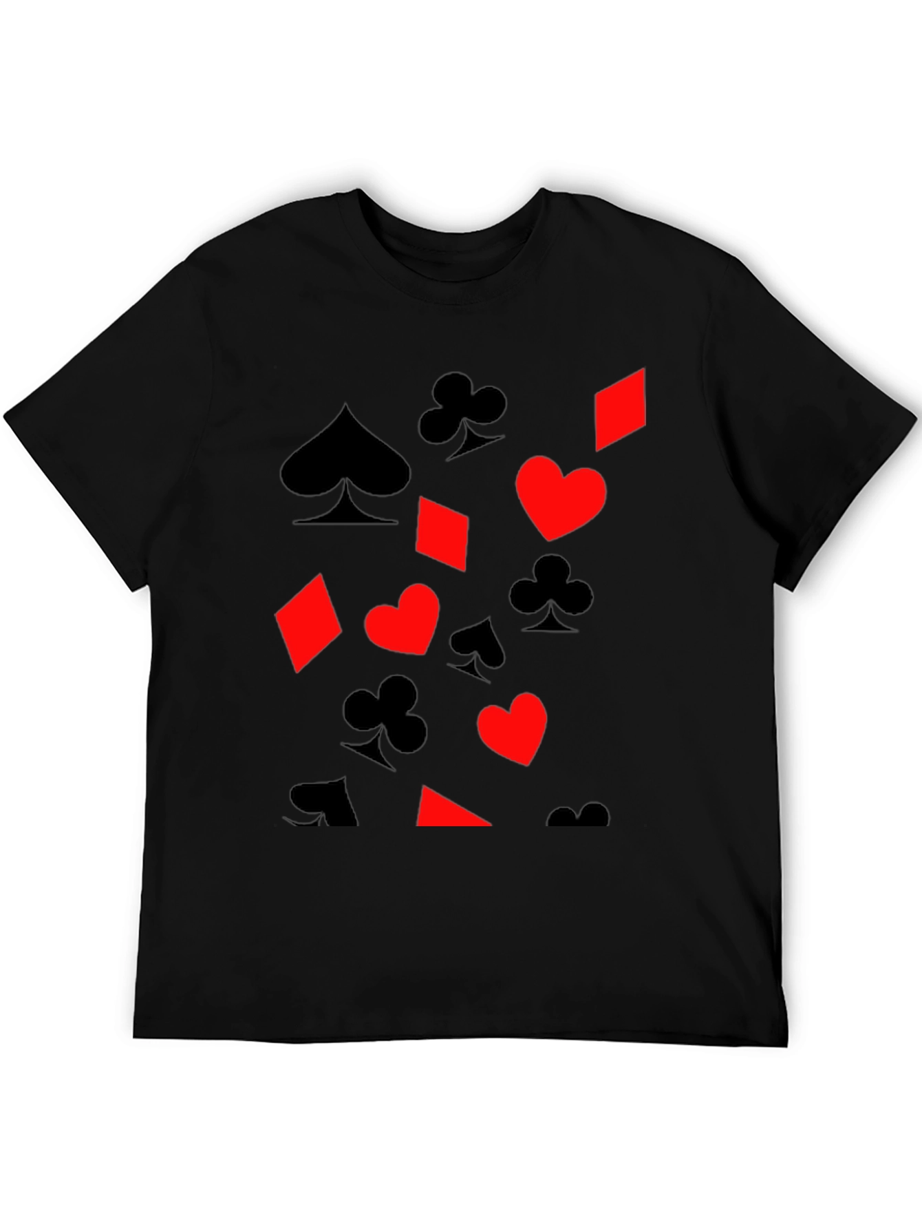 Playing Card Suit Graphic Tee