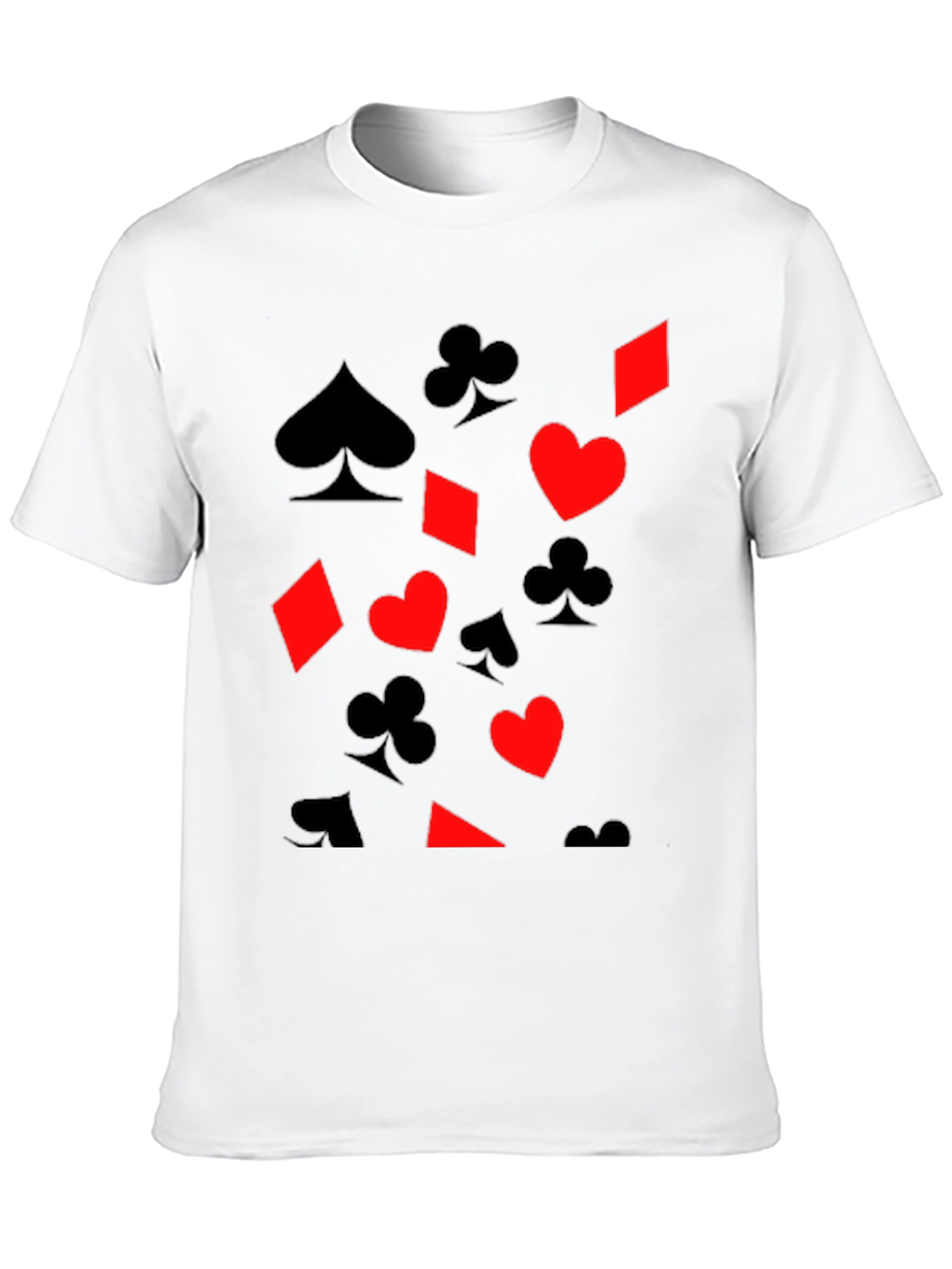 Playing Card Suit Graphic Tee