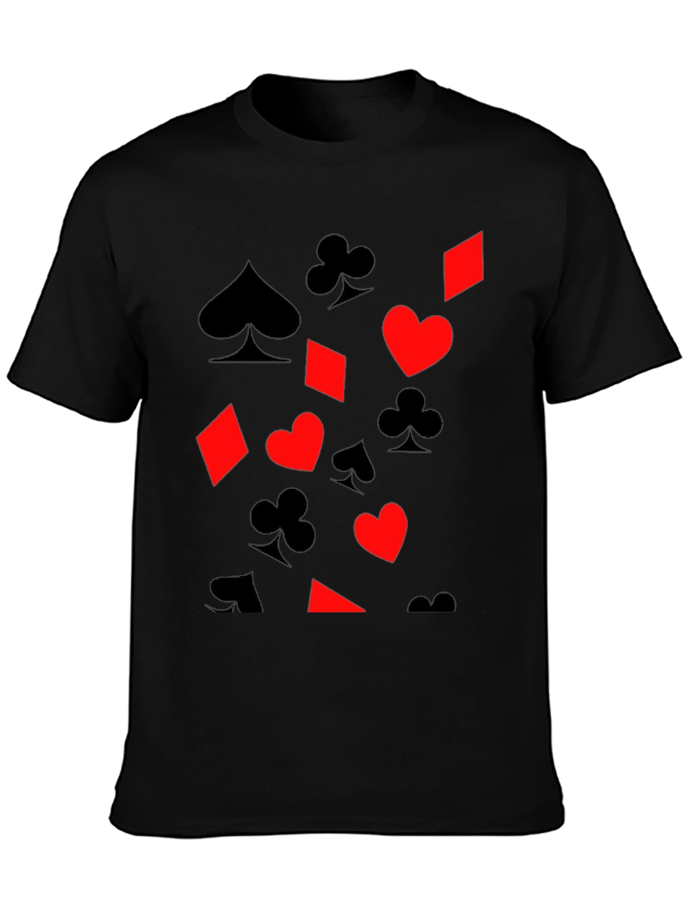 Playing Card Suit Graphic Tee