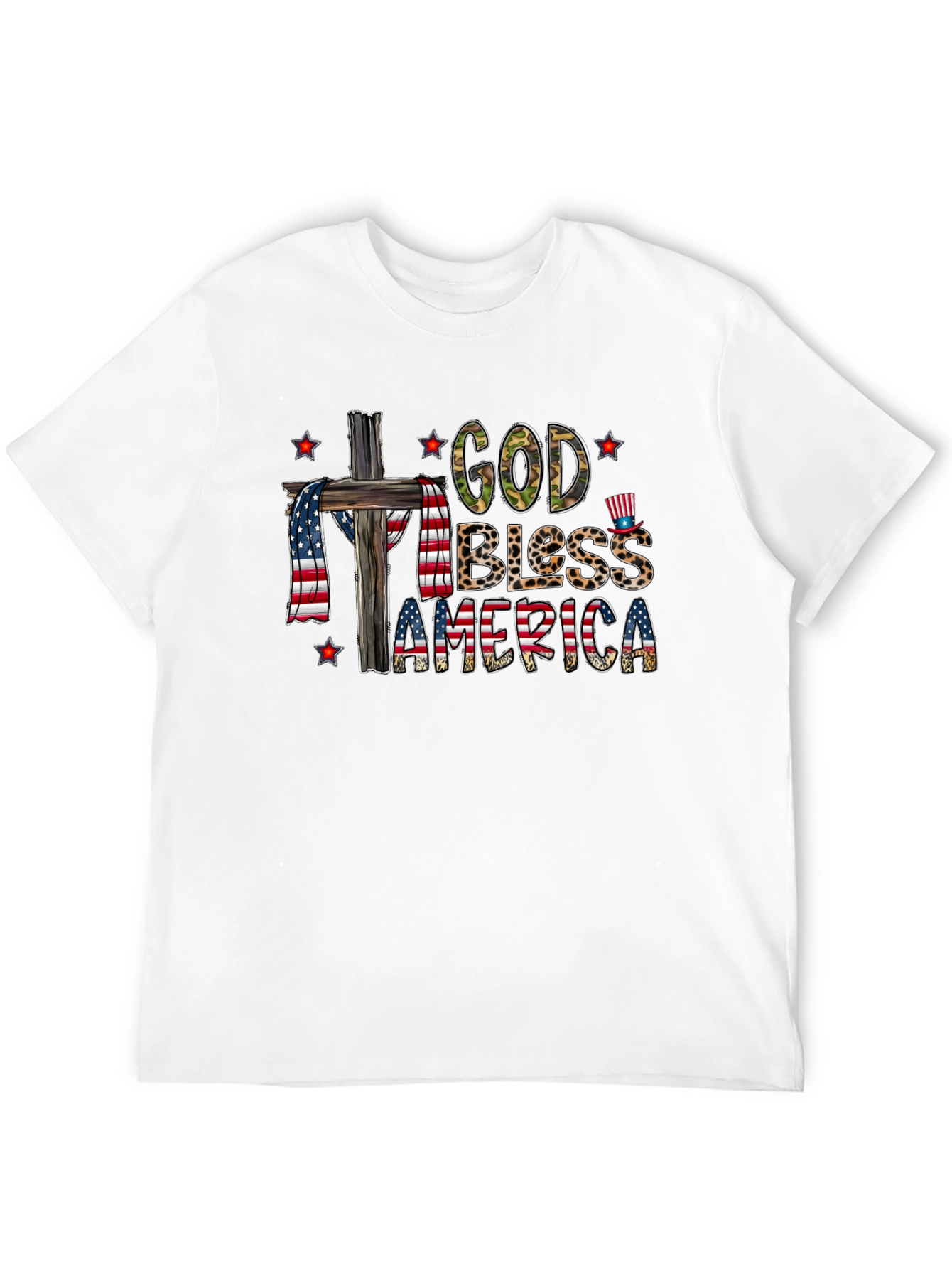 God Bless America Patriotic T-Shirt