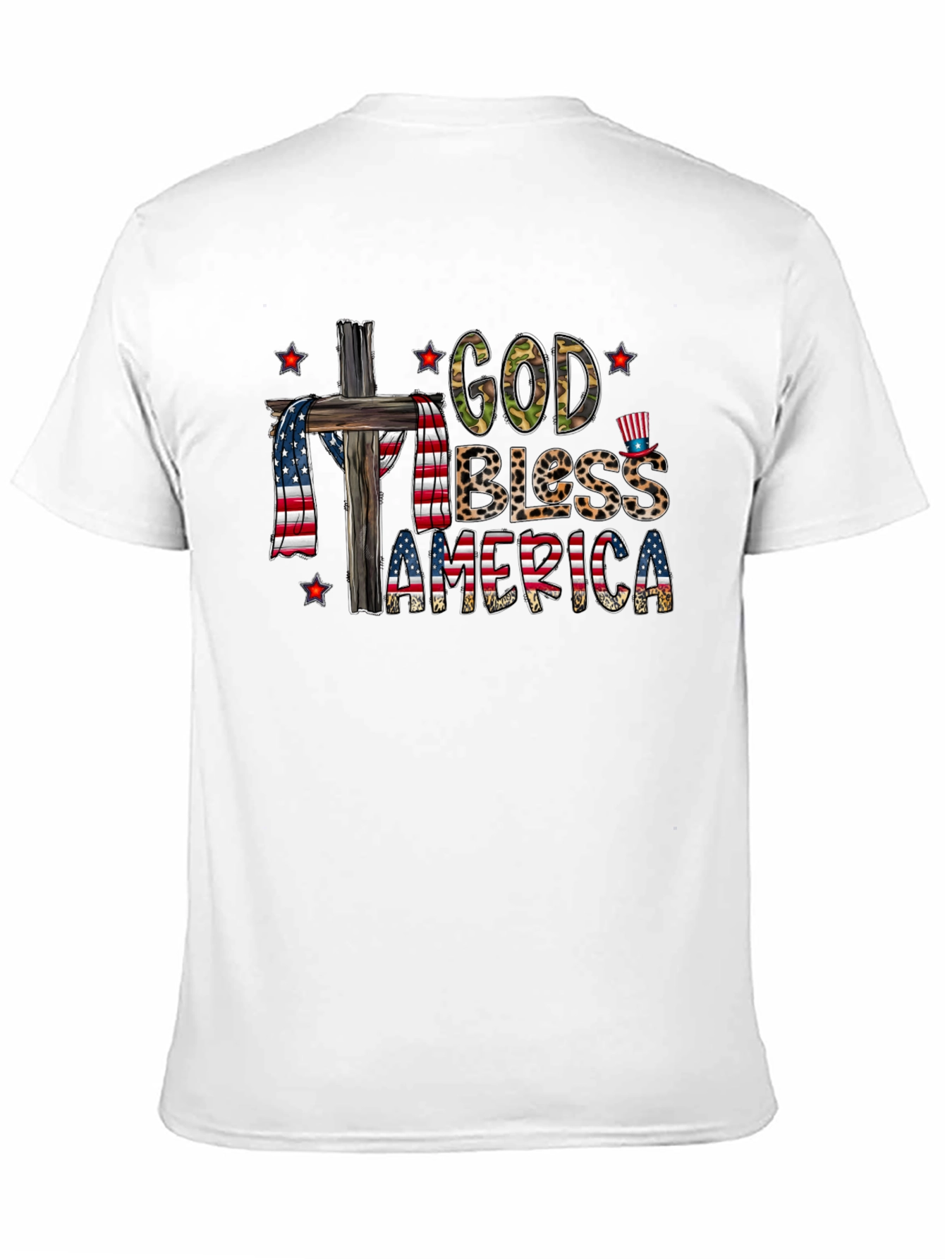 God Bless America Patriotic T-Shirt