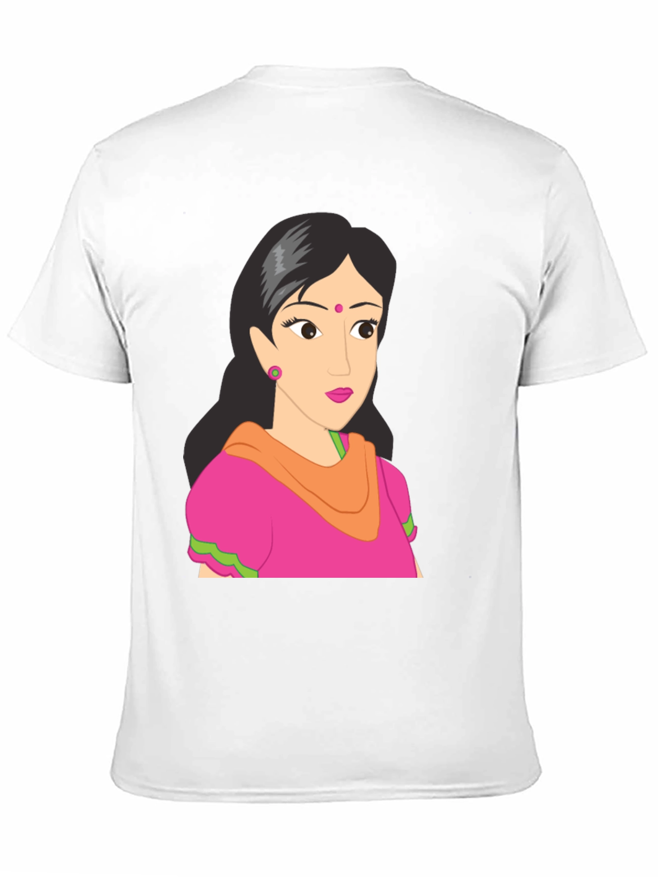 Cartoon Graphic T-Shirt - Black