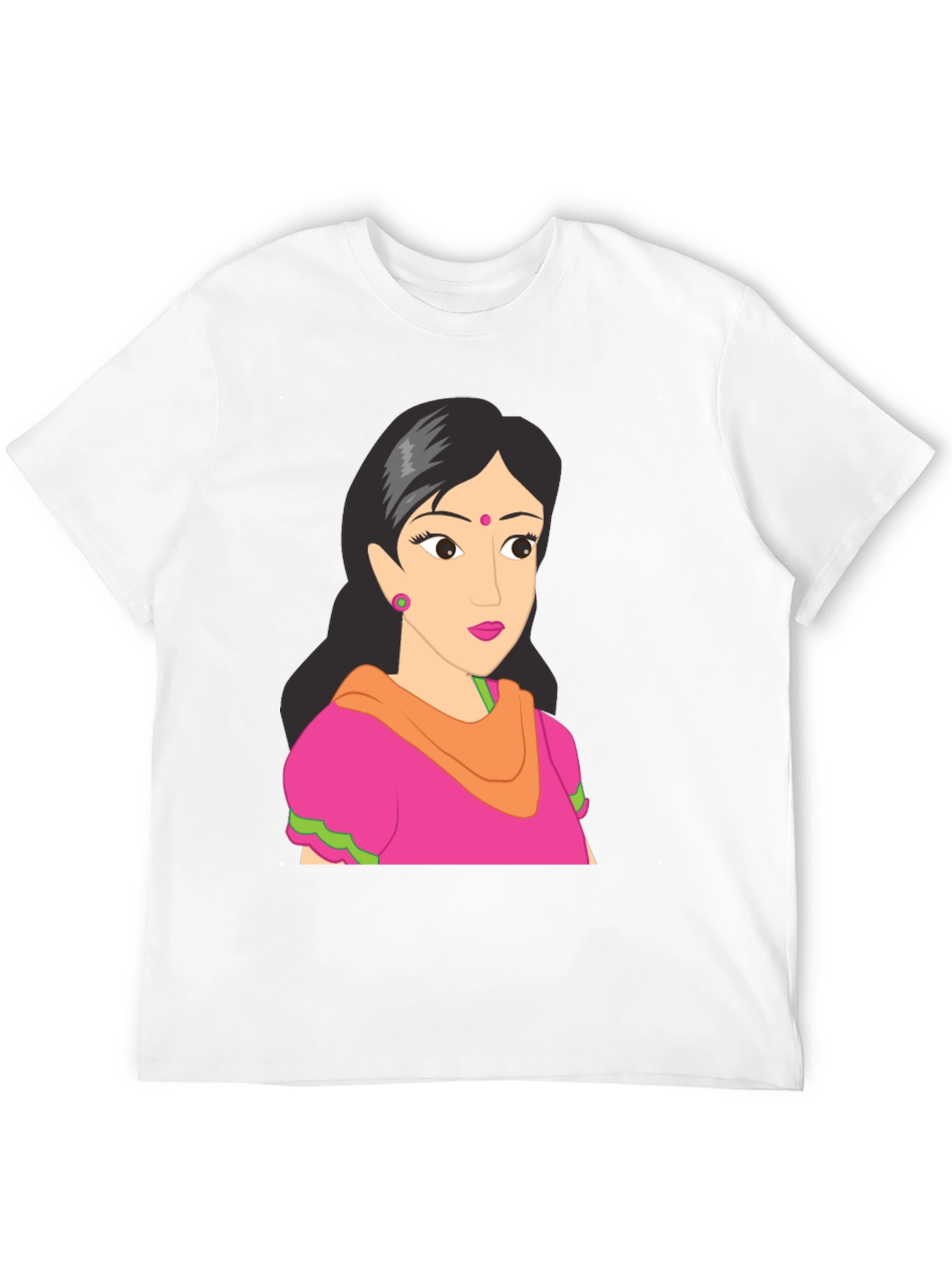 Cartoon Graphic T-Shirt - Black