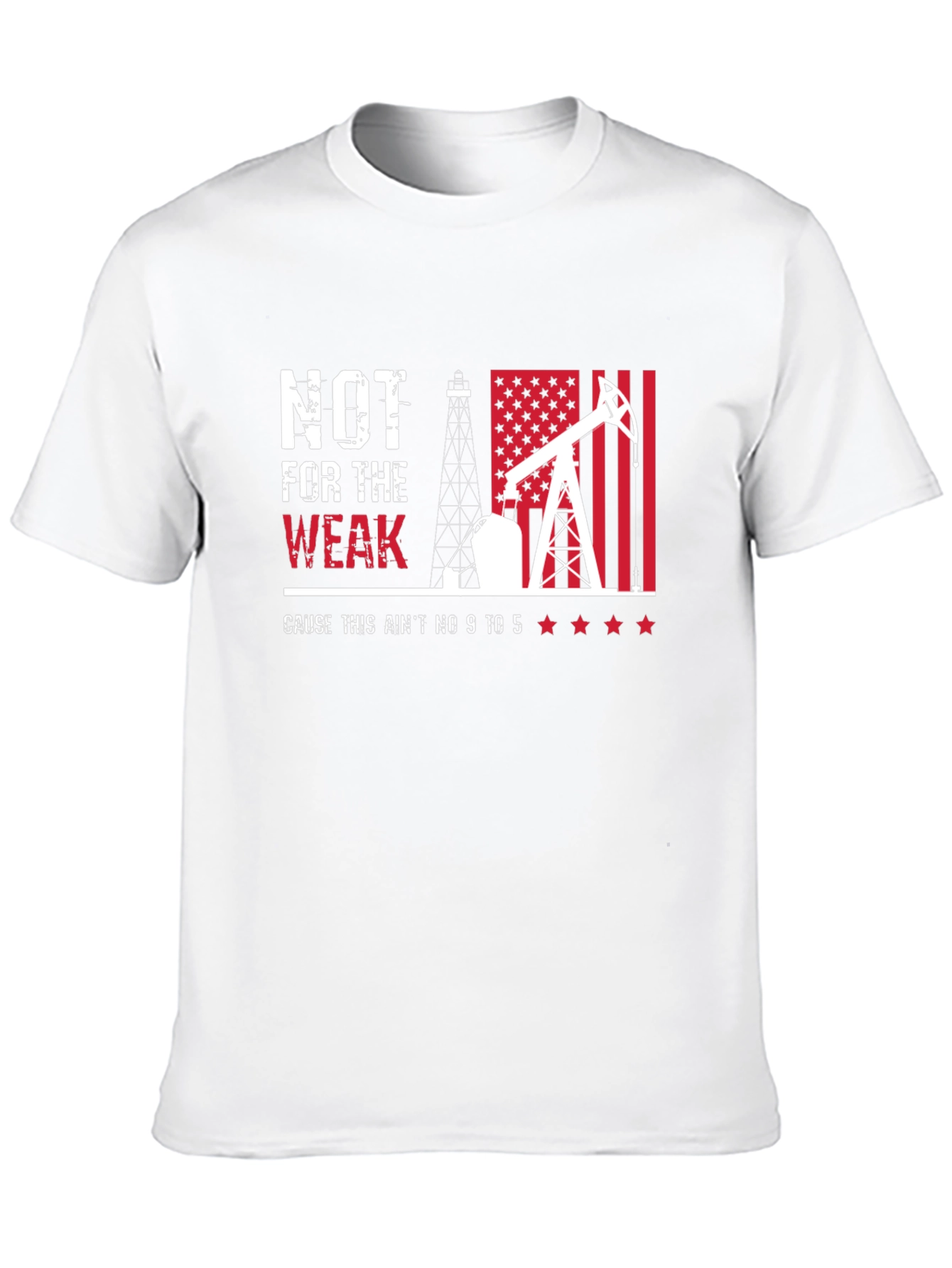 Not For The Weak Black Graphic T-Shirt