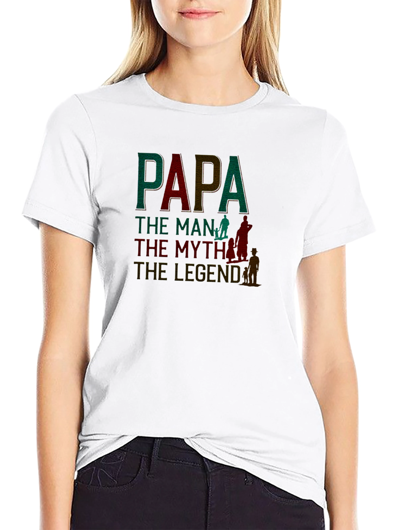 Papa the Man the Myth the Legend T-Shirt