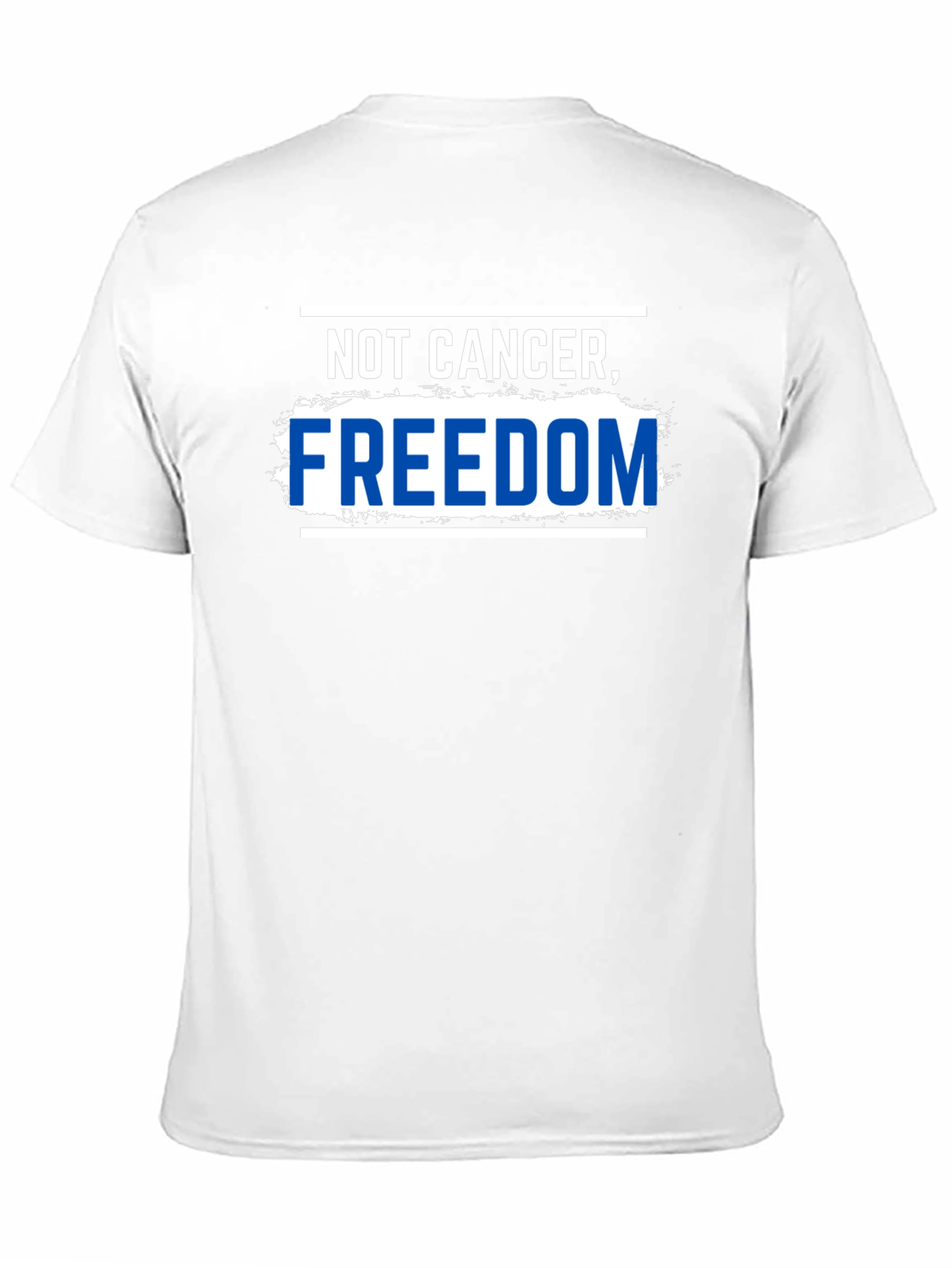 Not Cancer Freedom T-Shirt Black