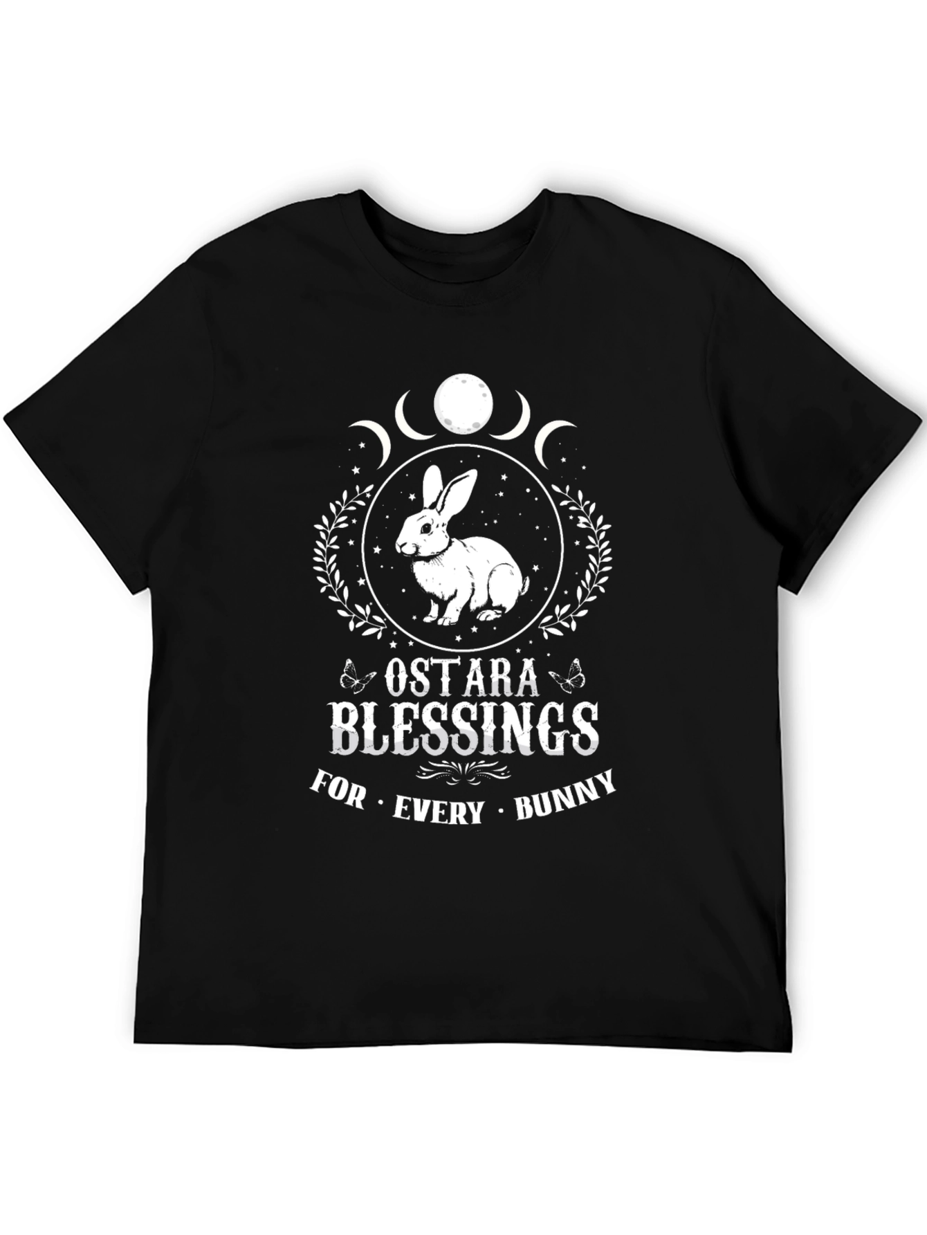 Ostara Blessings Bunny T-Shirt - Witchy Pagan Apparel