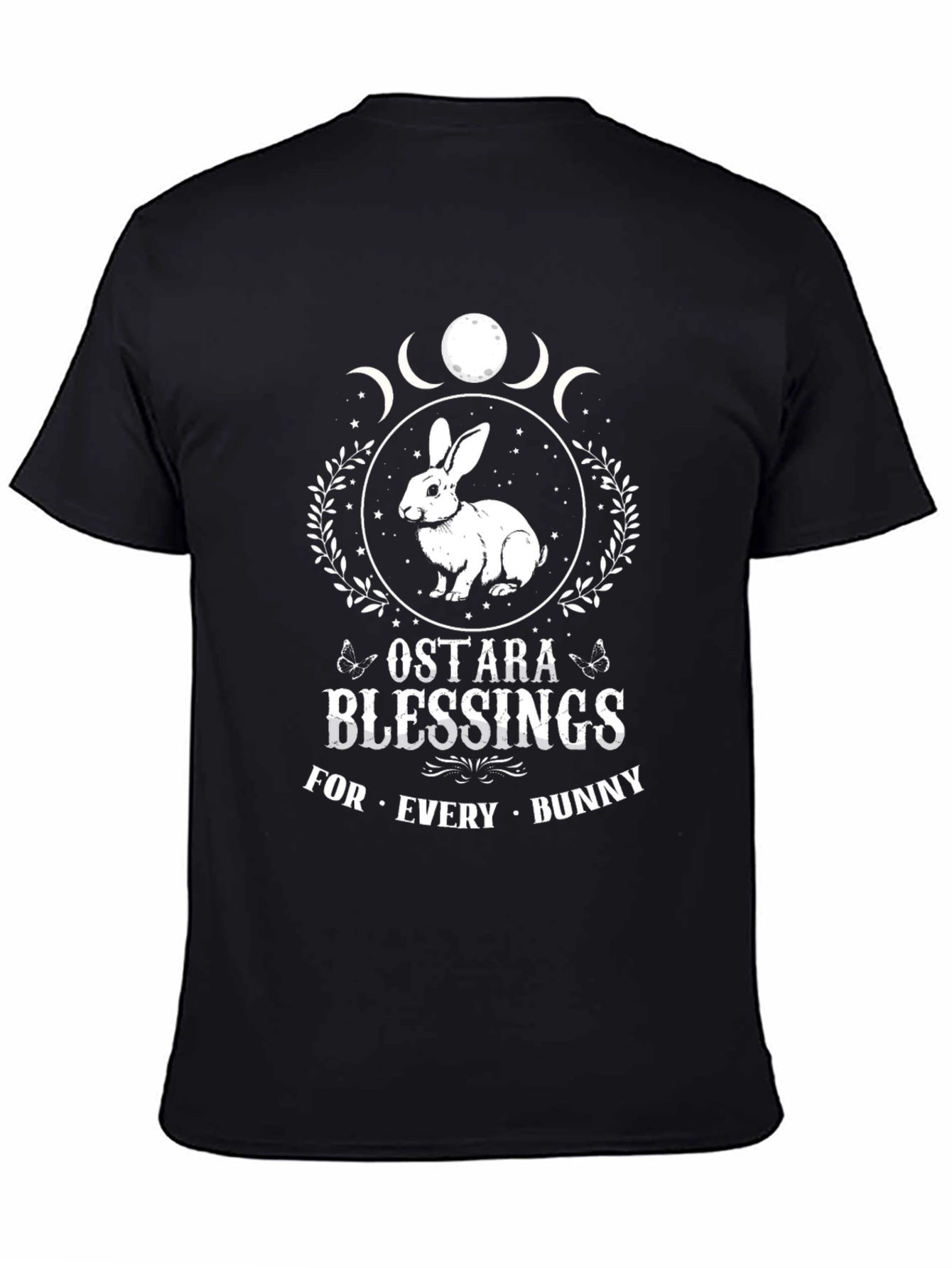 Ostara Blessings Bunny T-Shirt - Witchy Pagan Apparel